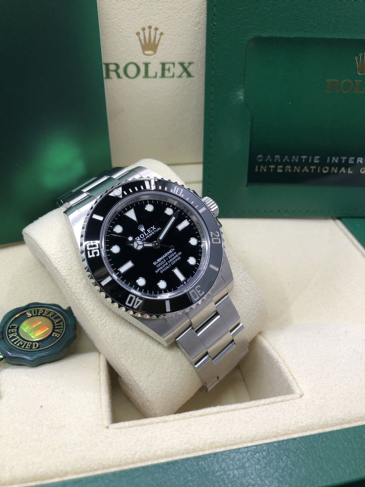 Rolex Submariner 41 124060 Black Dial Watch