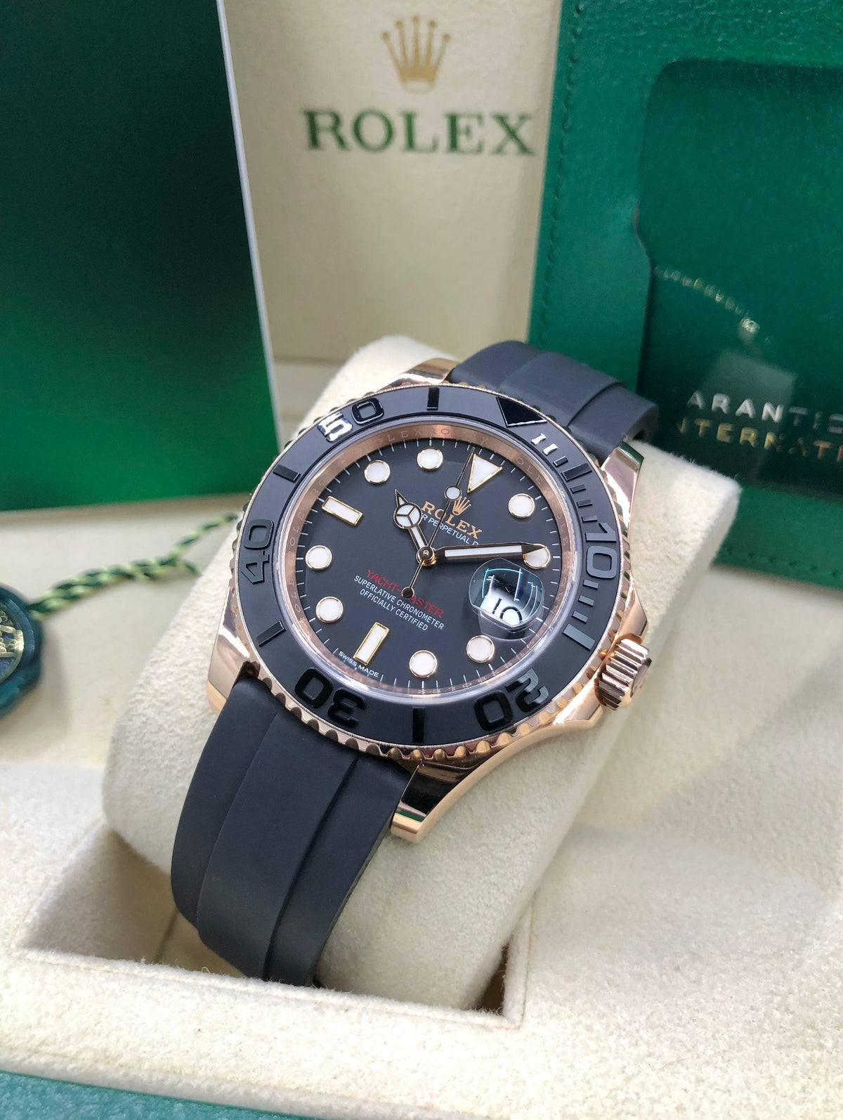 Rolex Yacht-Master 40 126655 Black Dial Watch