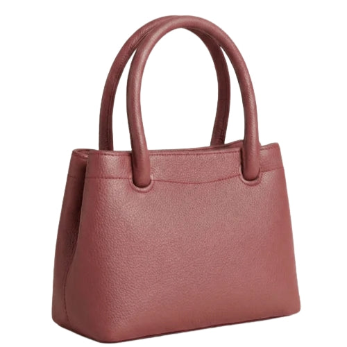 Velkado Classic Burgundy Leather Handbag