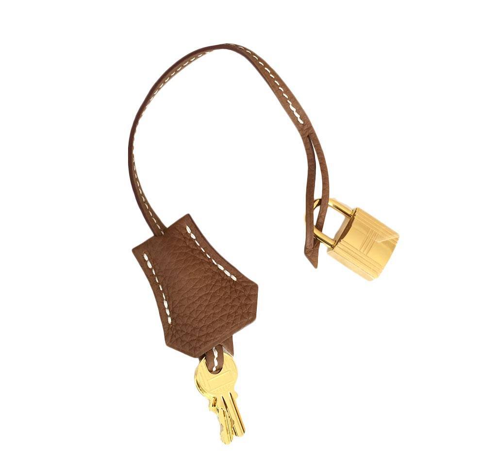 Hermes Birkin 30 Gold Togo Leather Gold Hardware