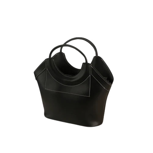 Velkado Victoria Black Noir Arc Tote