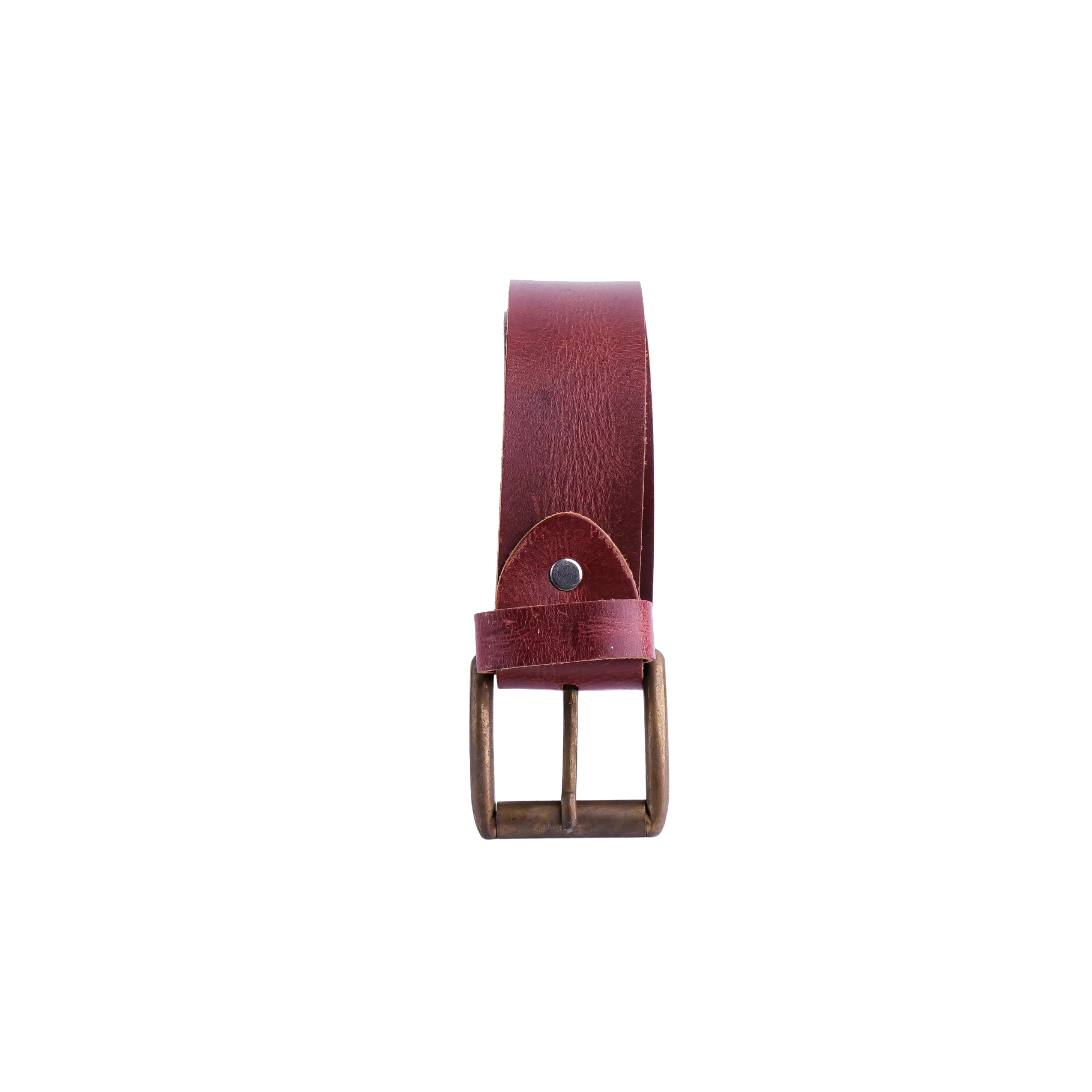 Rustic Leather Casual Jeans Belt For Men