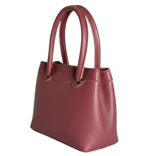 Velkado Classic Burgundy Leather Handbag