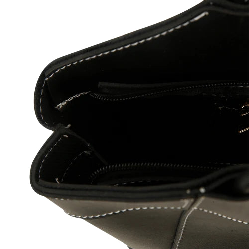 Velkado Victoria Black Noir Arc Tote