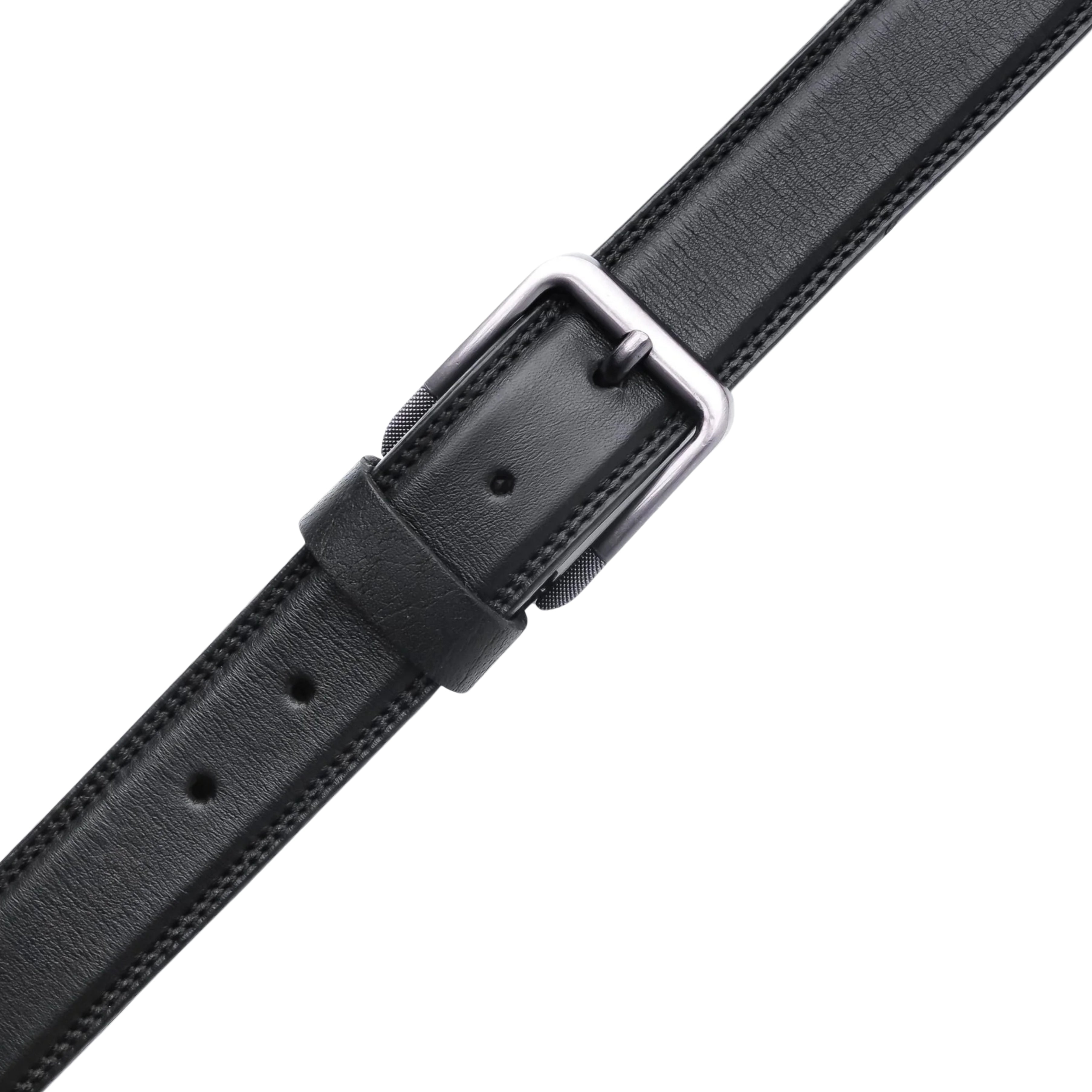 Black Belt With Single Pin Buckle