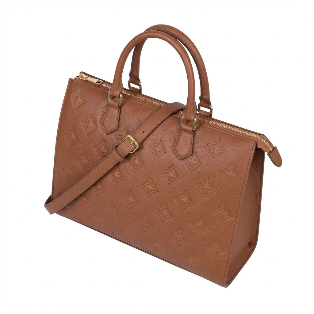Brown On-the-Go Handbag