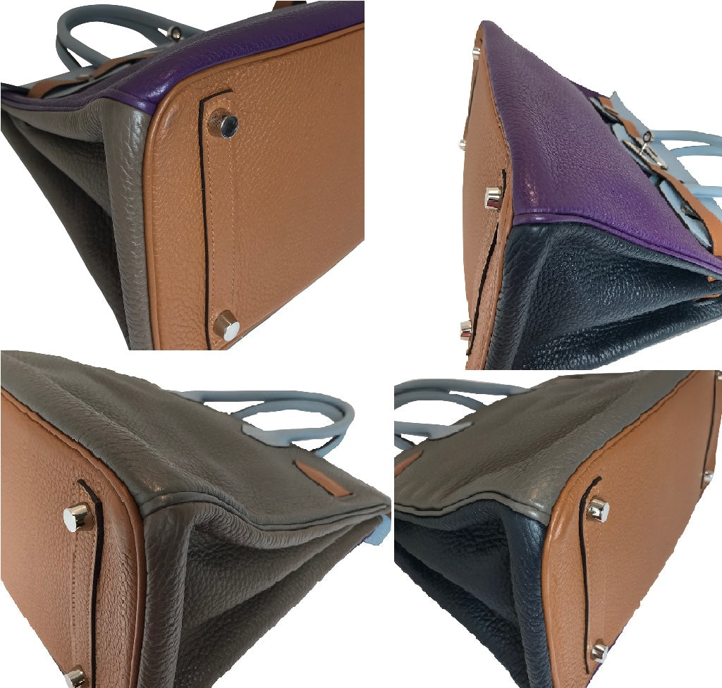 Hermès Birkin 30 Arlequin Bag PHW