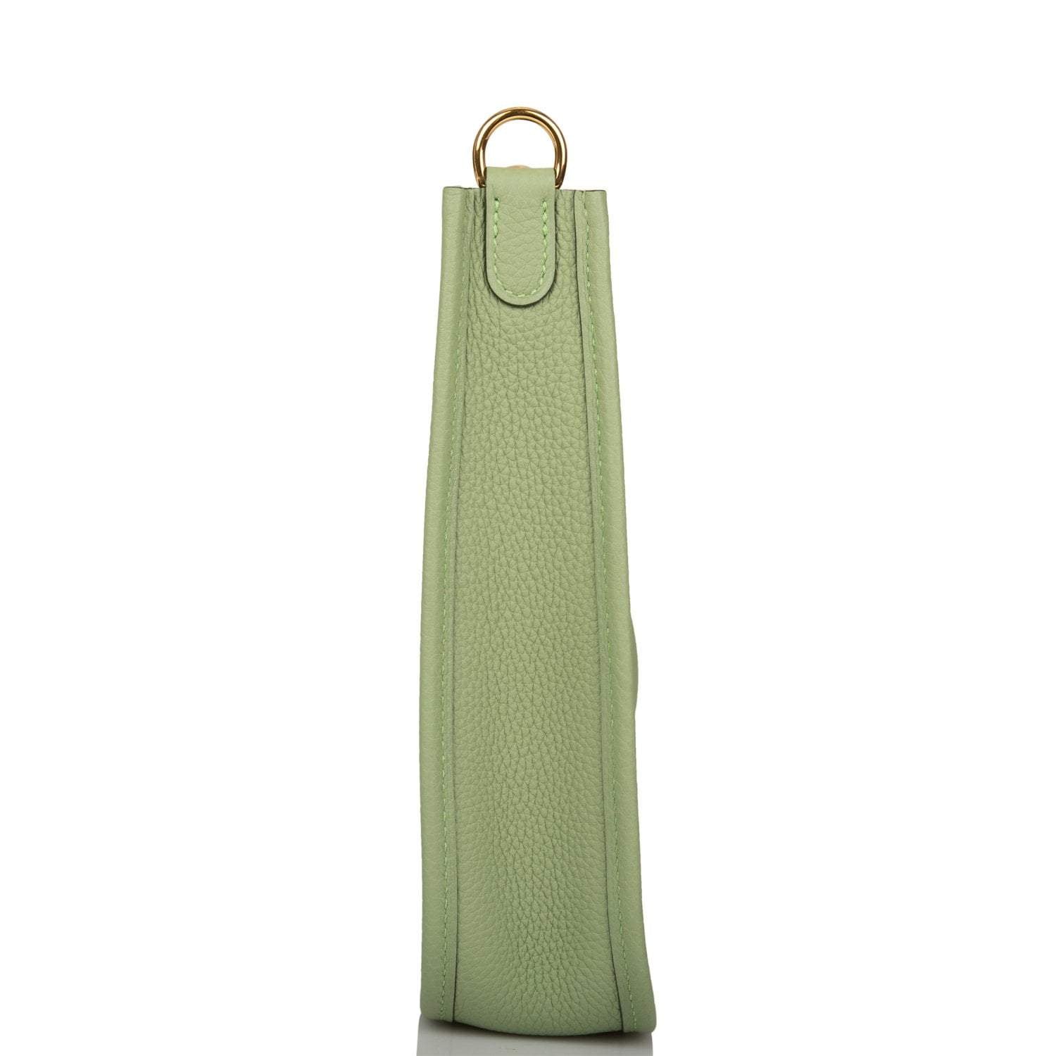 Hermes Evelyne TPM Vert Criquet Clemence Gold Hardware