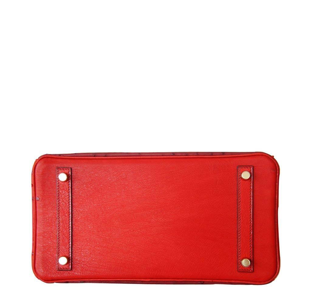 Hermes Birkin 30 Ghillies Bag Tri-Color Red - Limited Edition