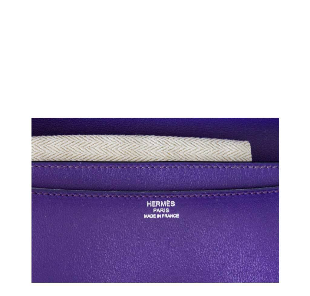Hermès Constance Elan Iris Bag PHW