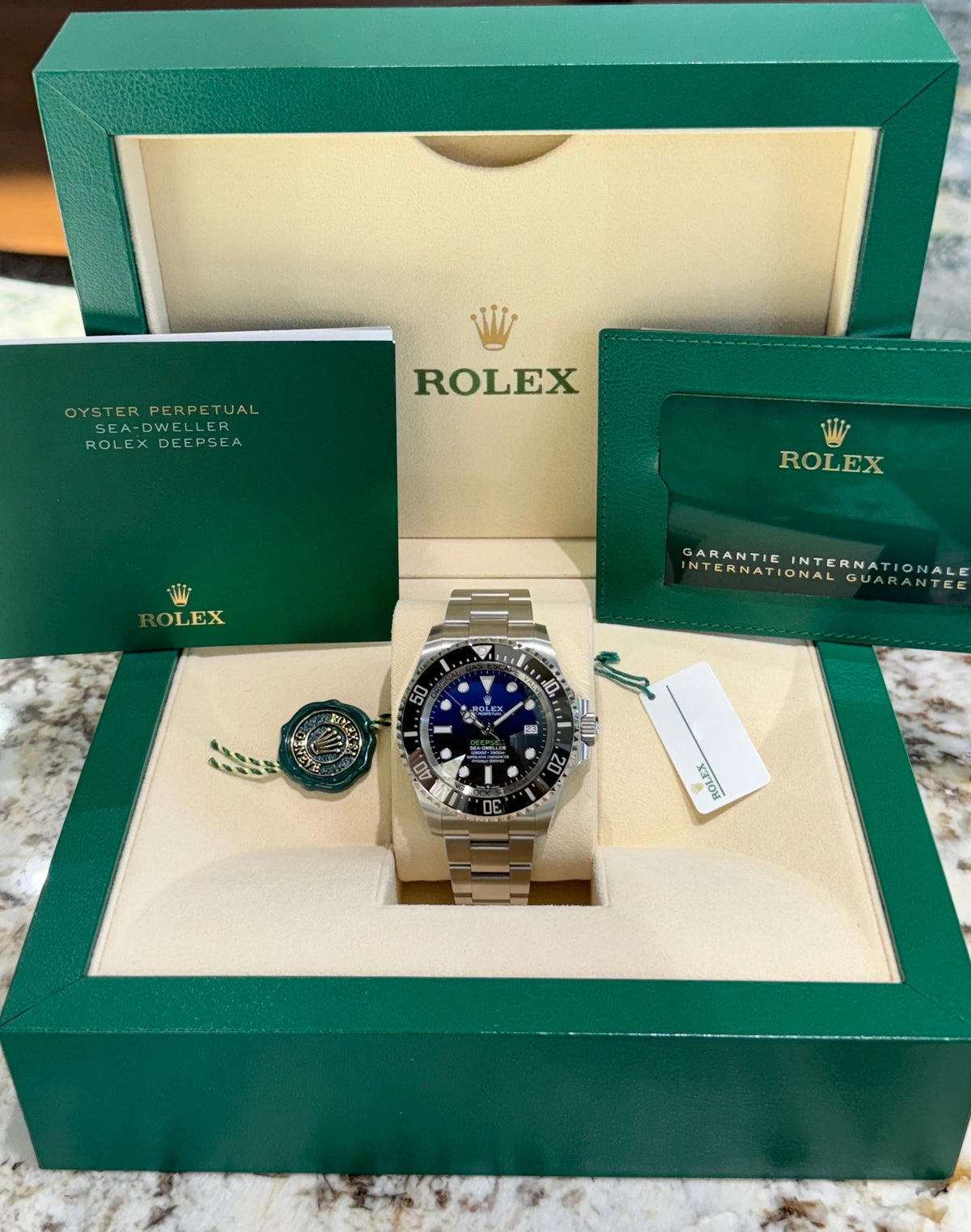 Rolex Deepsea 44 136660 Black Dial Watch