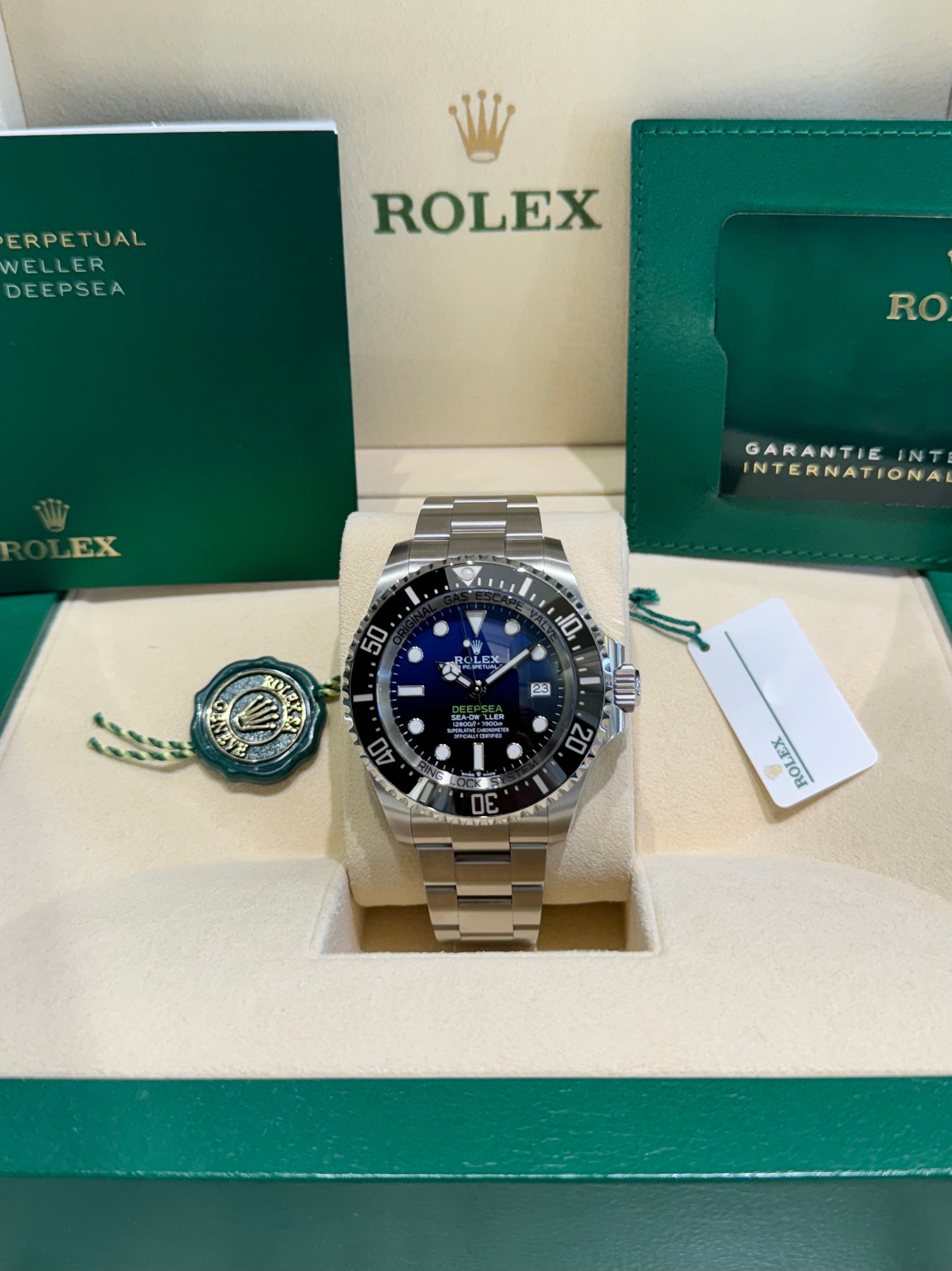 Rolex Deepsea 44 136660 Black Dial Watch