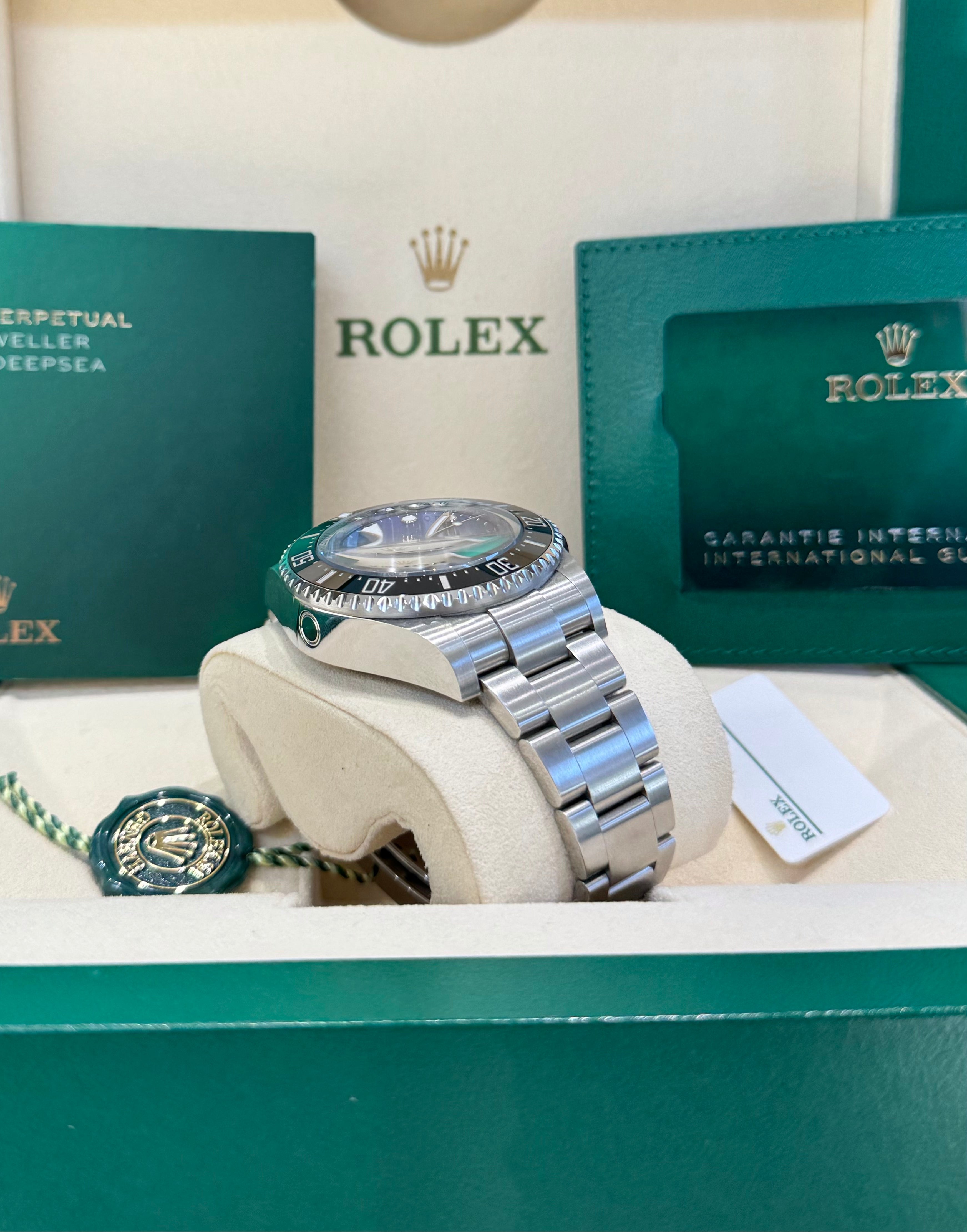 Rolex Deepsea 44 136660 Black Dial Watch