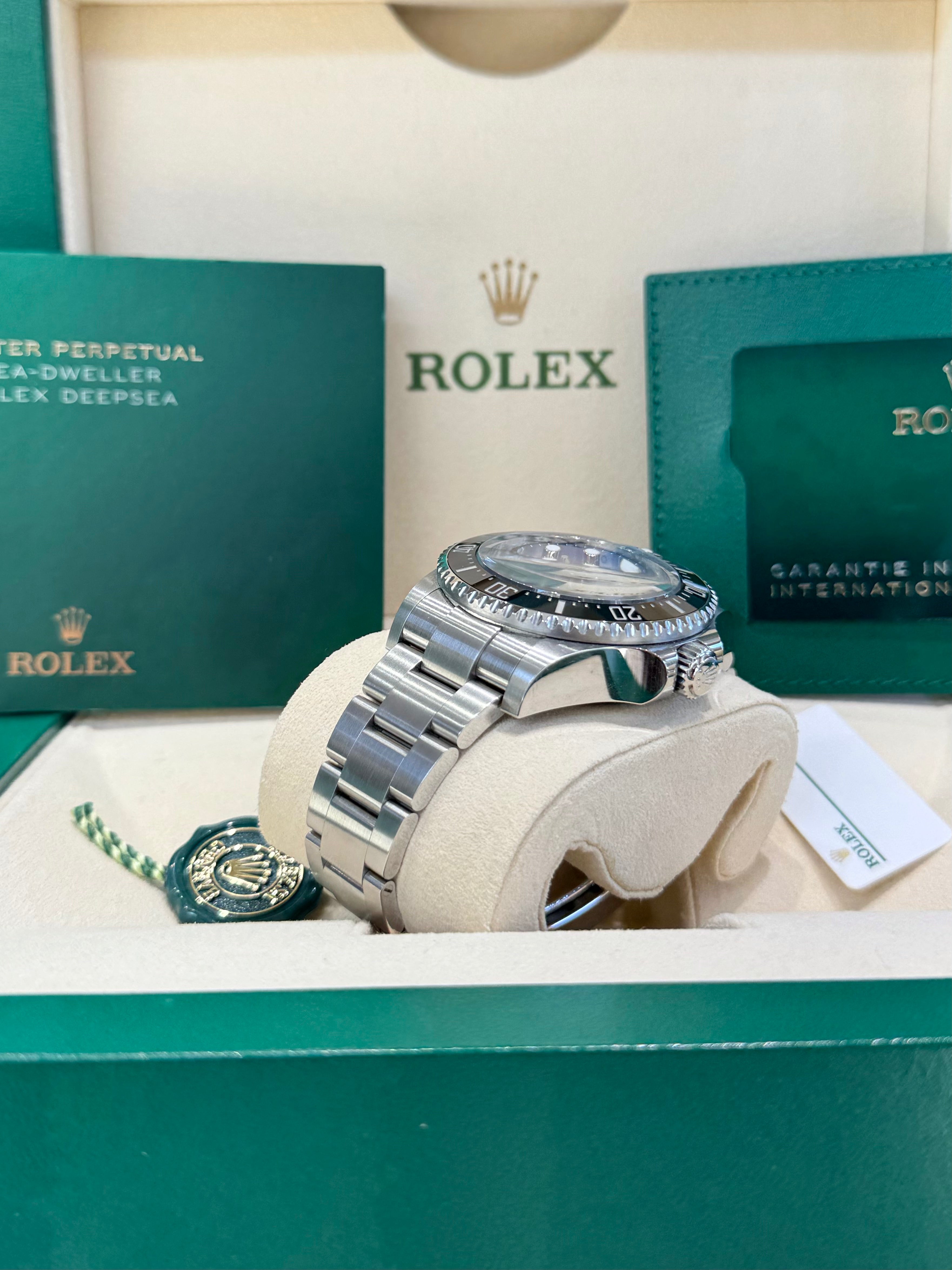 Rolex Deepsea 44 136660 Black Dial Watch