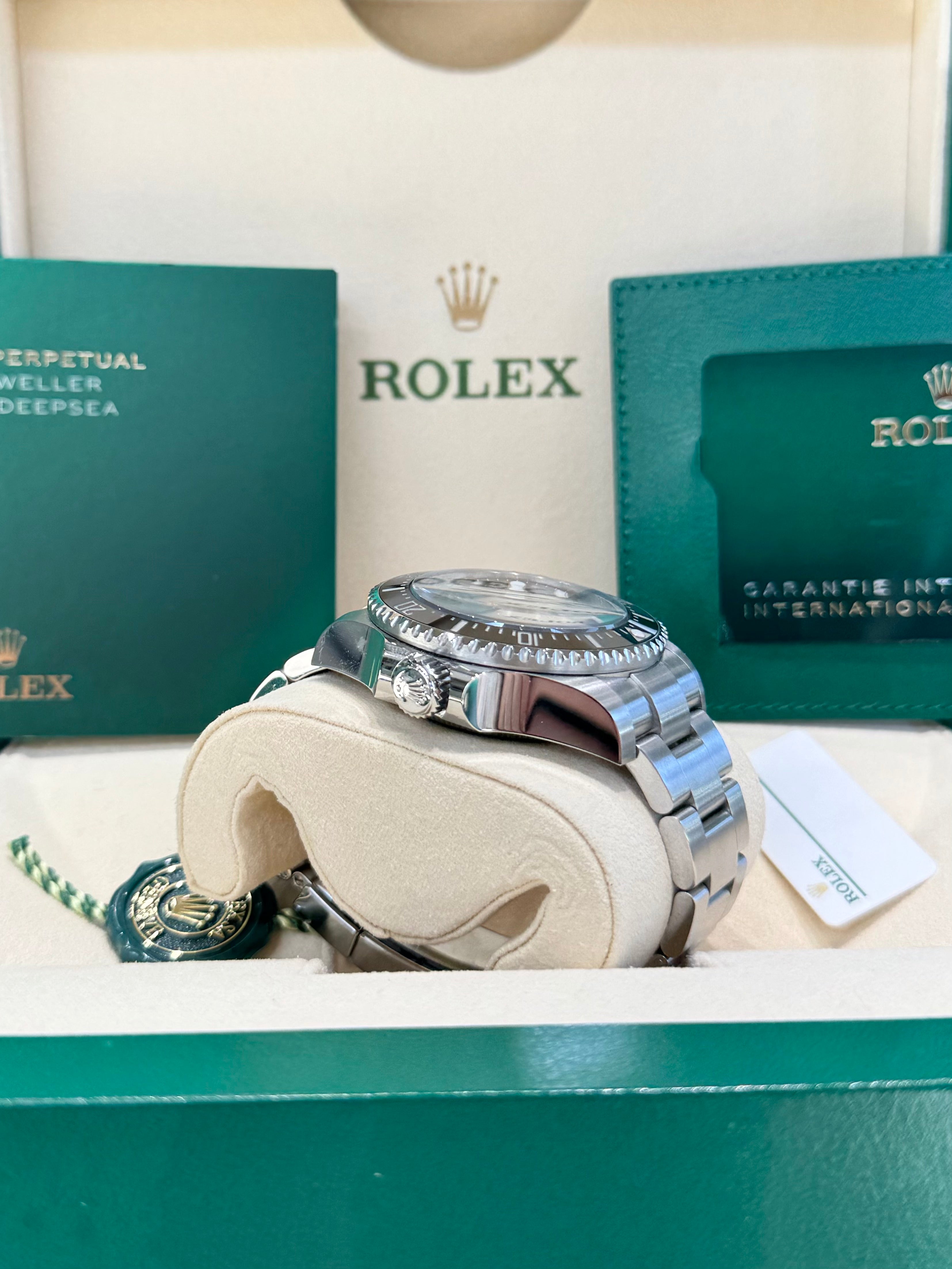 Rolex Deepsea 44 136660 Black Dial Watch