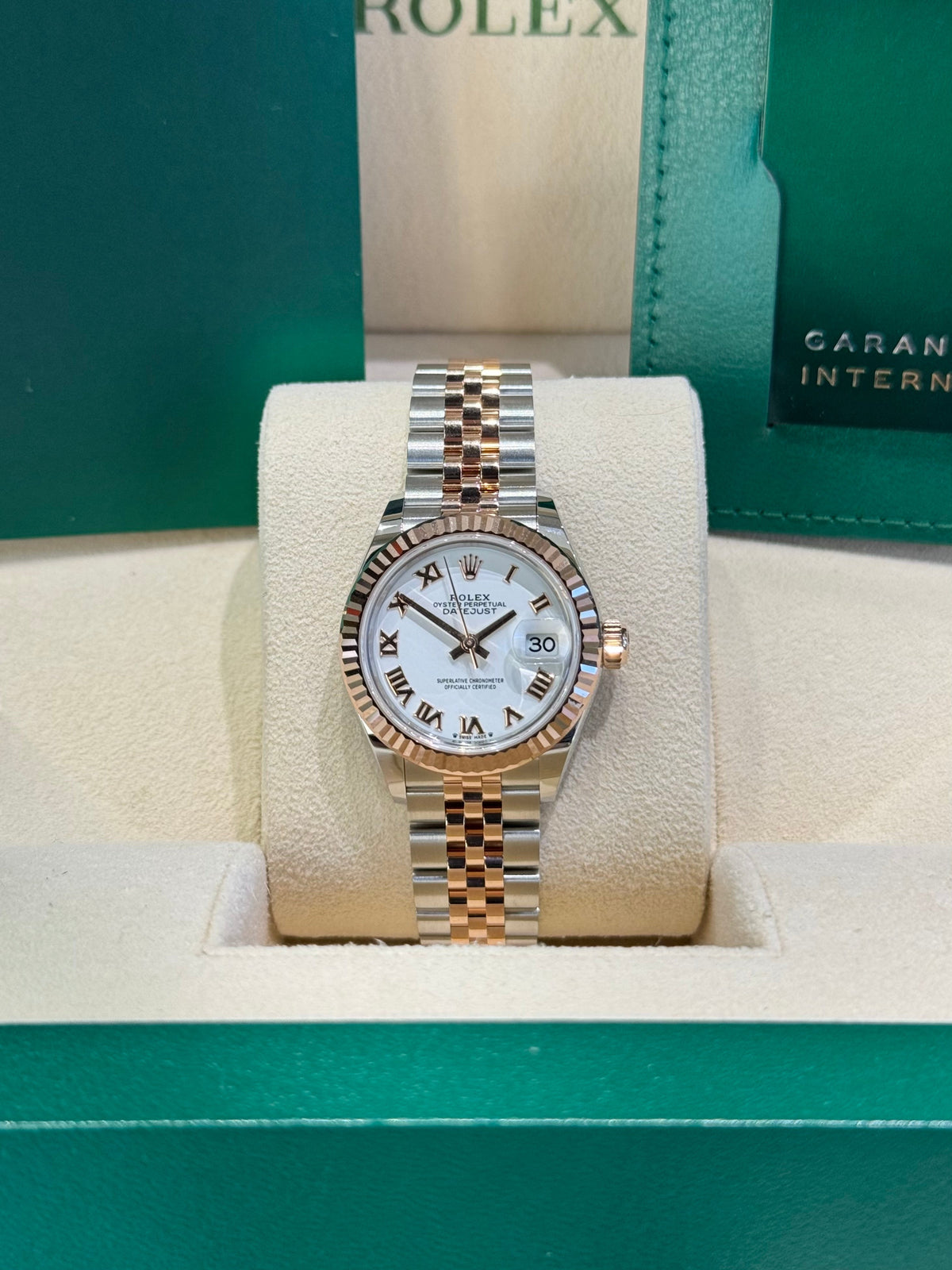 Rolex Datejust 28 279171 White Dial Watch