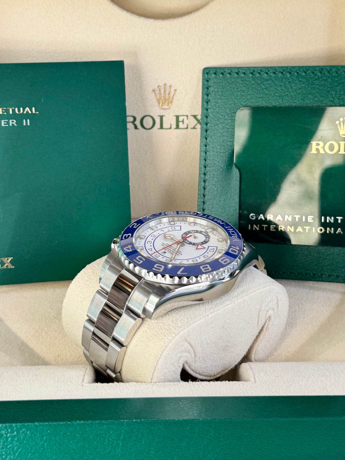 Rolex Yacht-Master II 44 116680 White Dial Watch