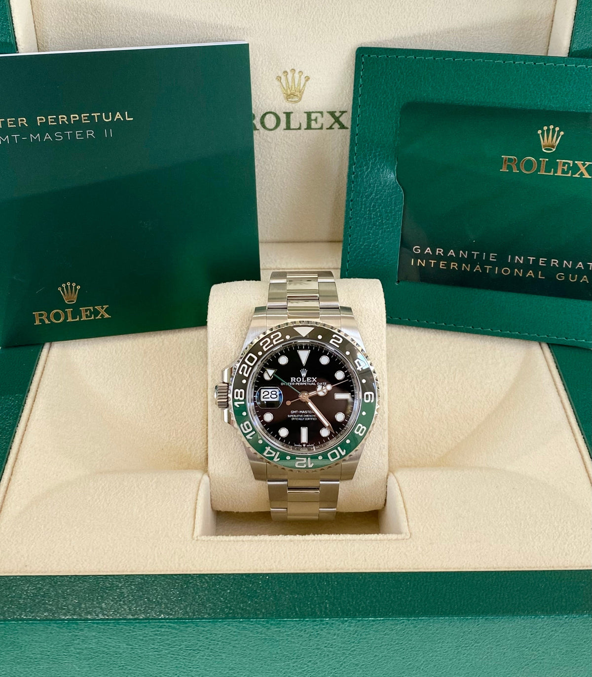 Rolex GMT-Master II 40 126720VTNR Black Dial Watch