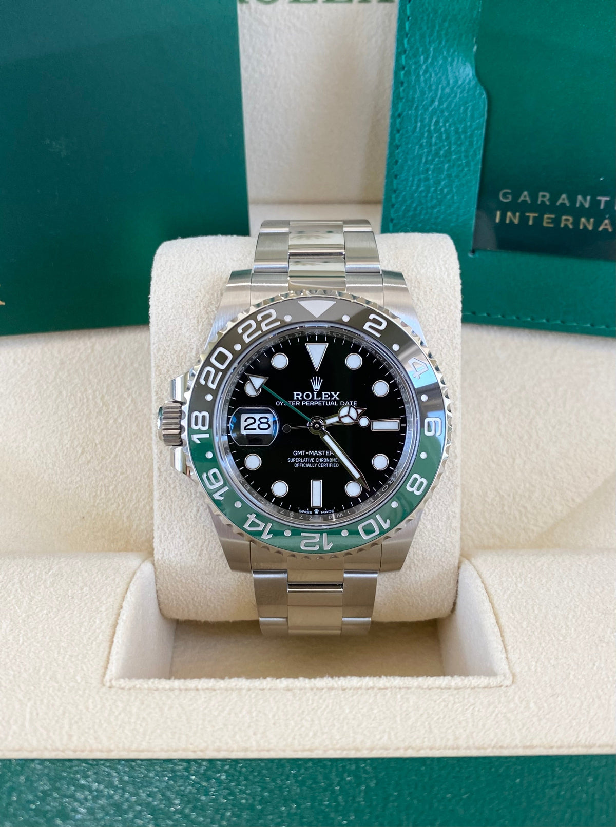 Rolex GMT-Master II 40 126720VTNR Black Dial Watch