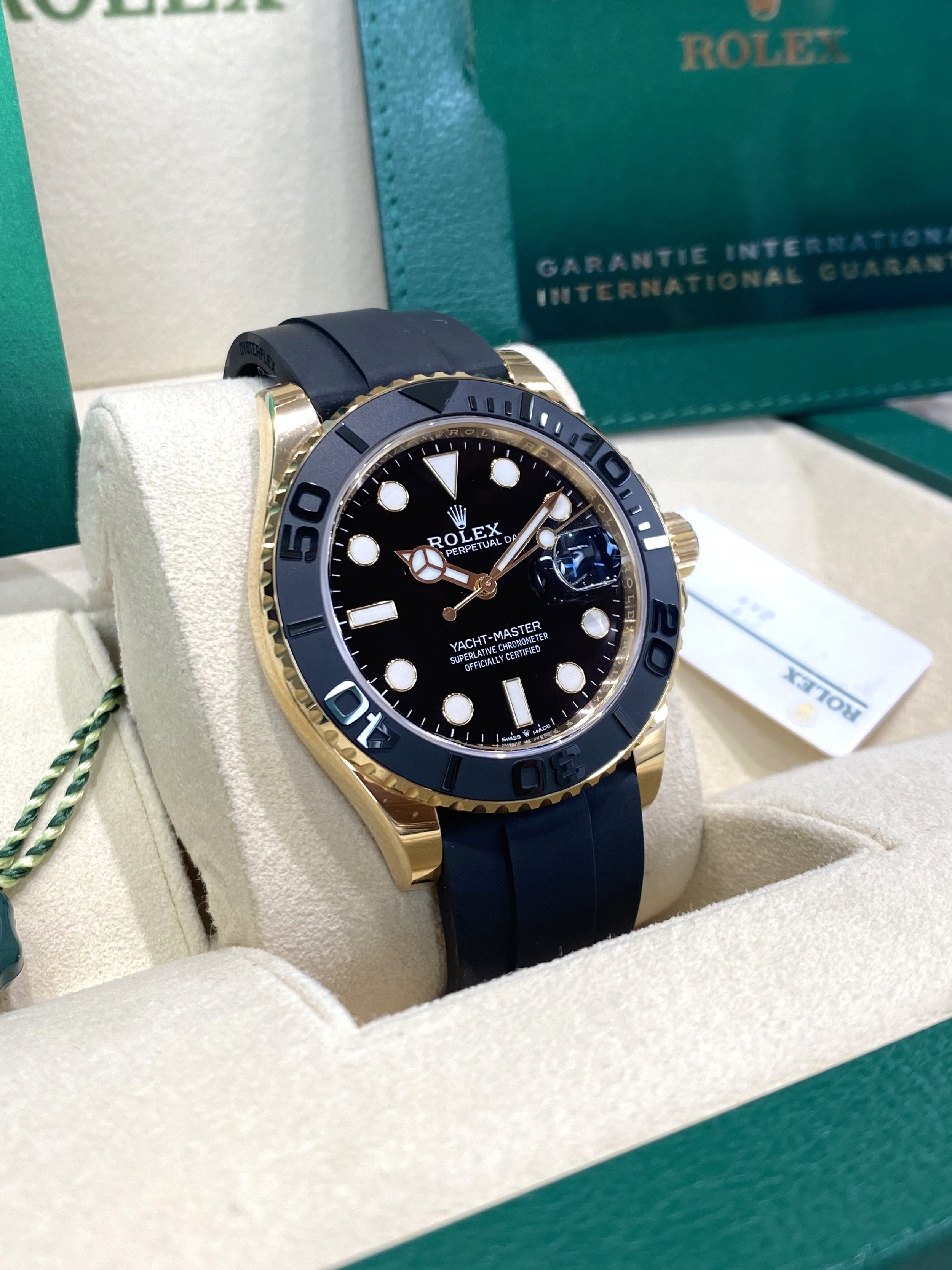 Rolex Yacht-Master 42 226658 Black Dial Watch