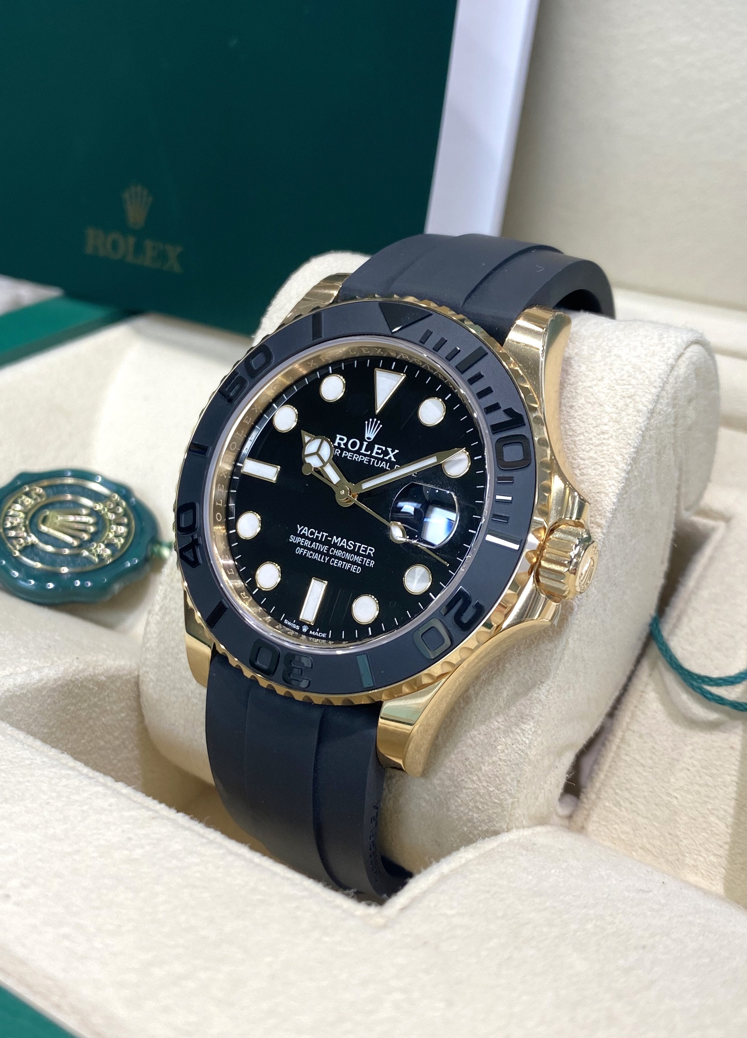 Rolex Yacht-Master 42 226658 Black Dial Watch