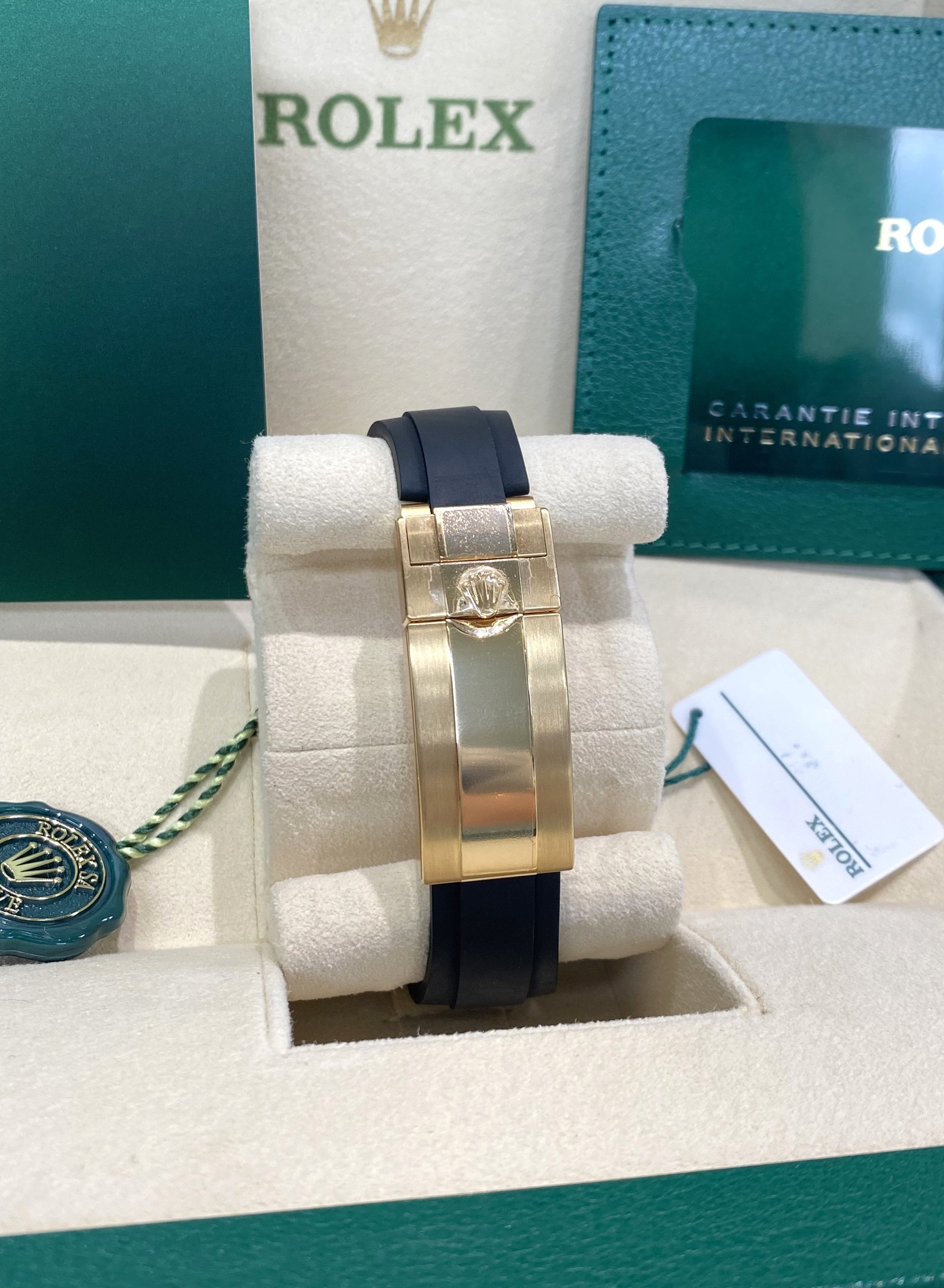 Rolex Yacht-Master 42 226658 Black Dial Watch