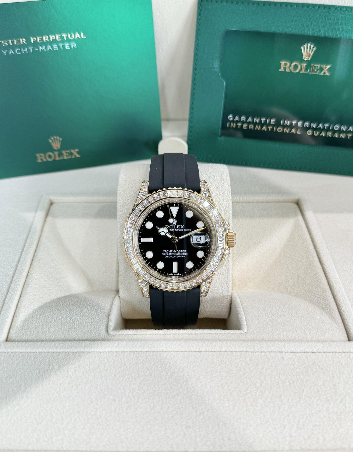 Rolex Yacht-Master 42 226668TBR Black Dial Watch
