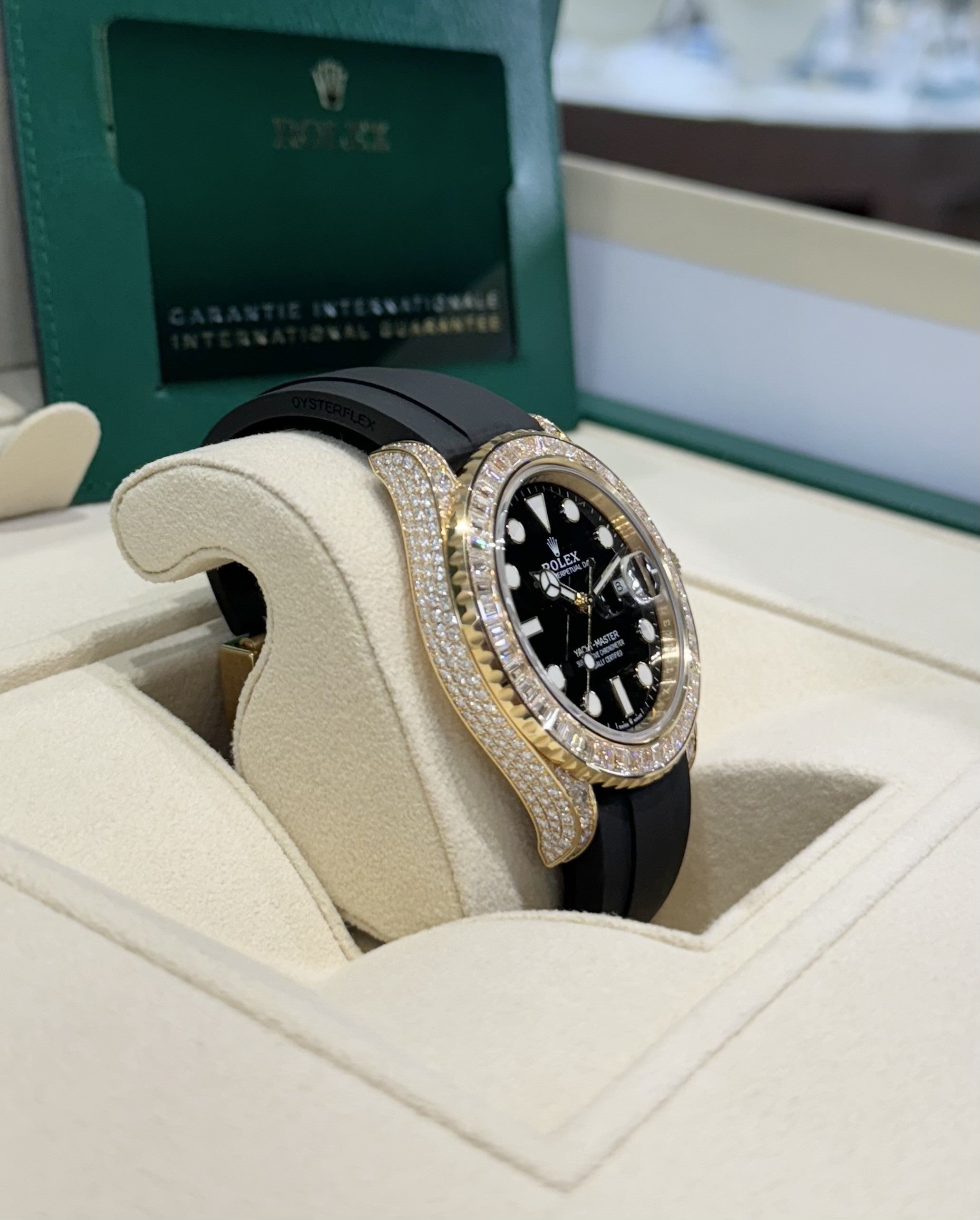 Rolex Yacht-Master 42 226668TBR Black Dial Watch