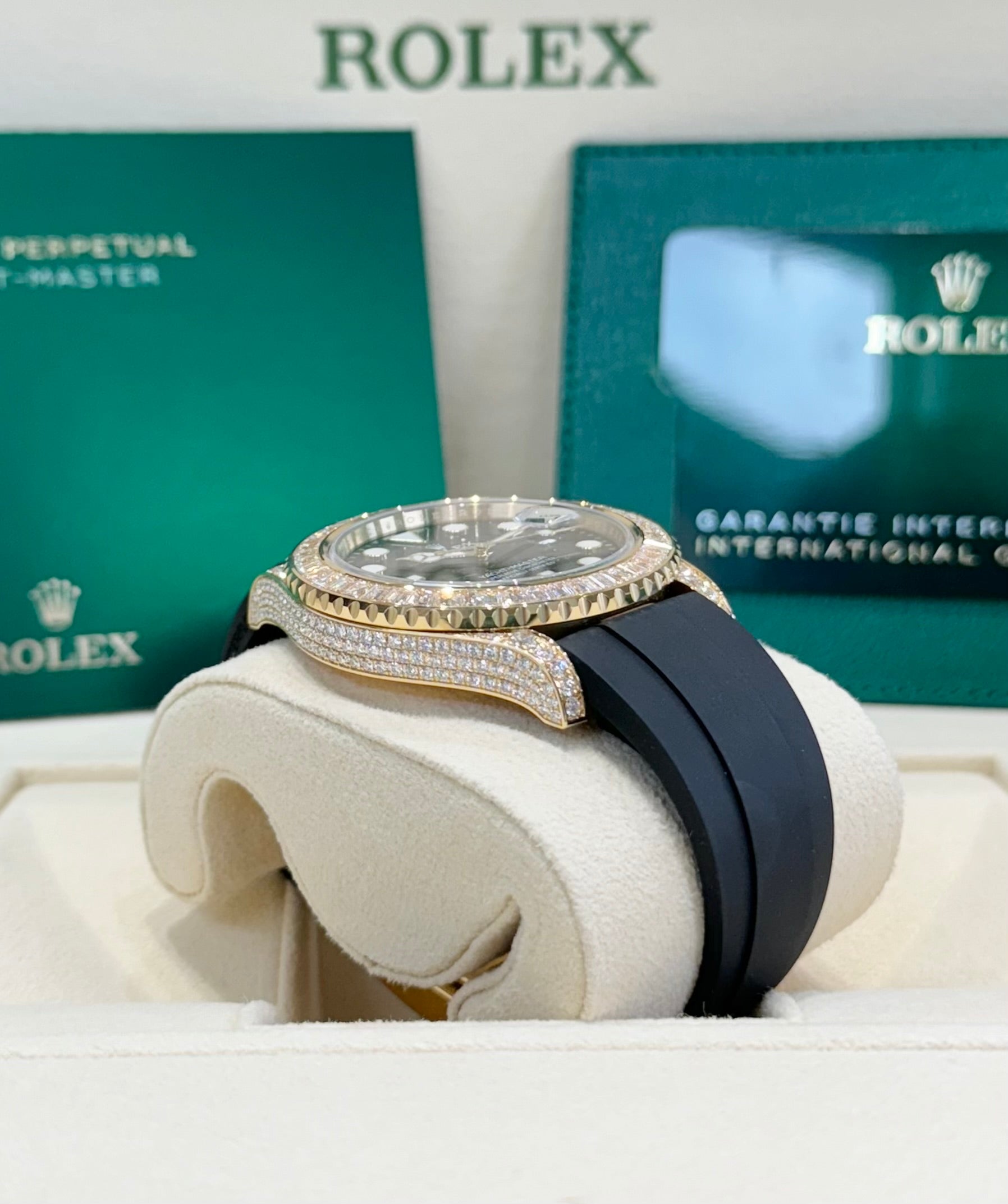 Rolex Yacht-Master 42 226668TBR Black Dial Watch