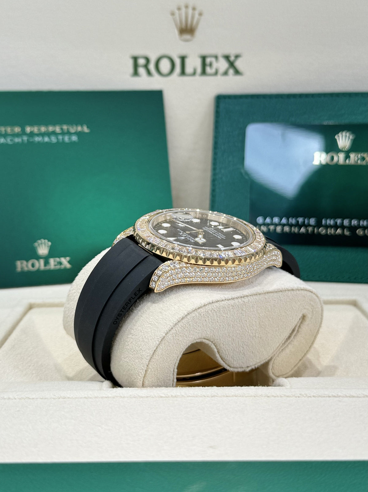 Rolex Yacht-Master 42 226668TBR Black Dial Watch