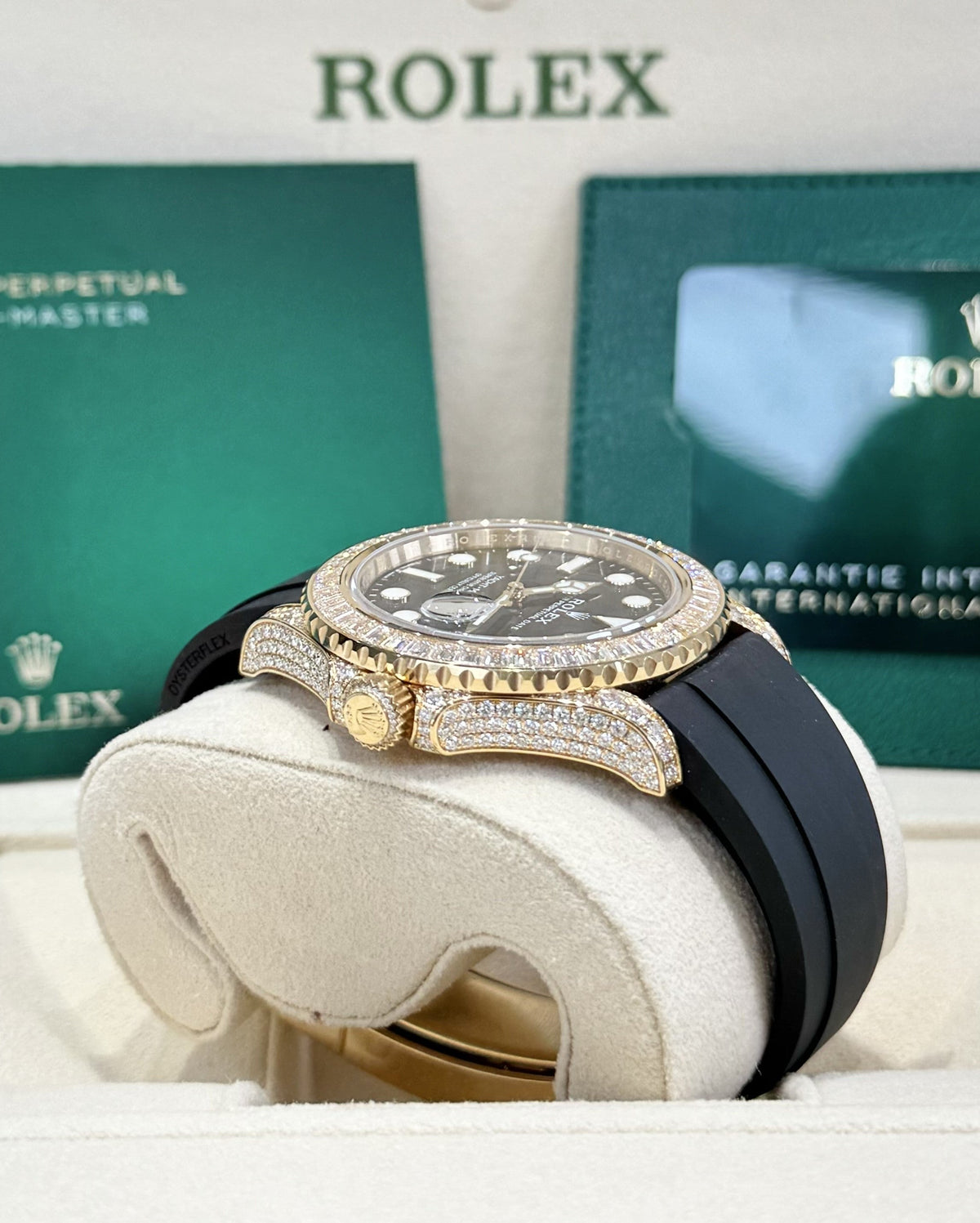 Rolex Yacht-Master 42 226668TBR Black Dial Watch