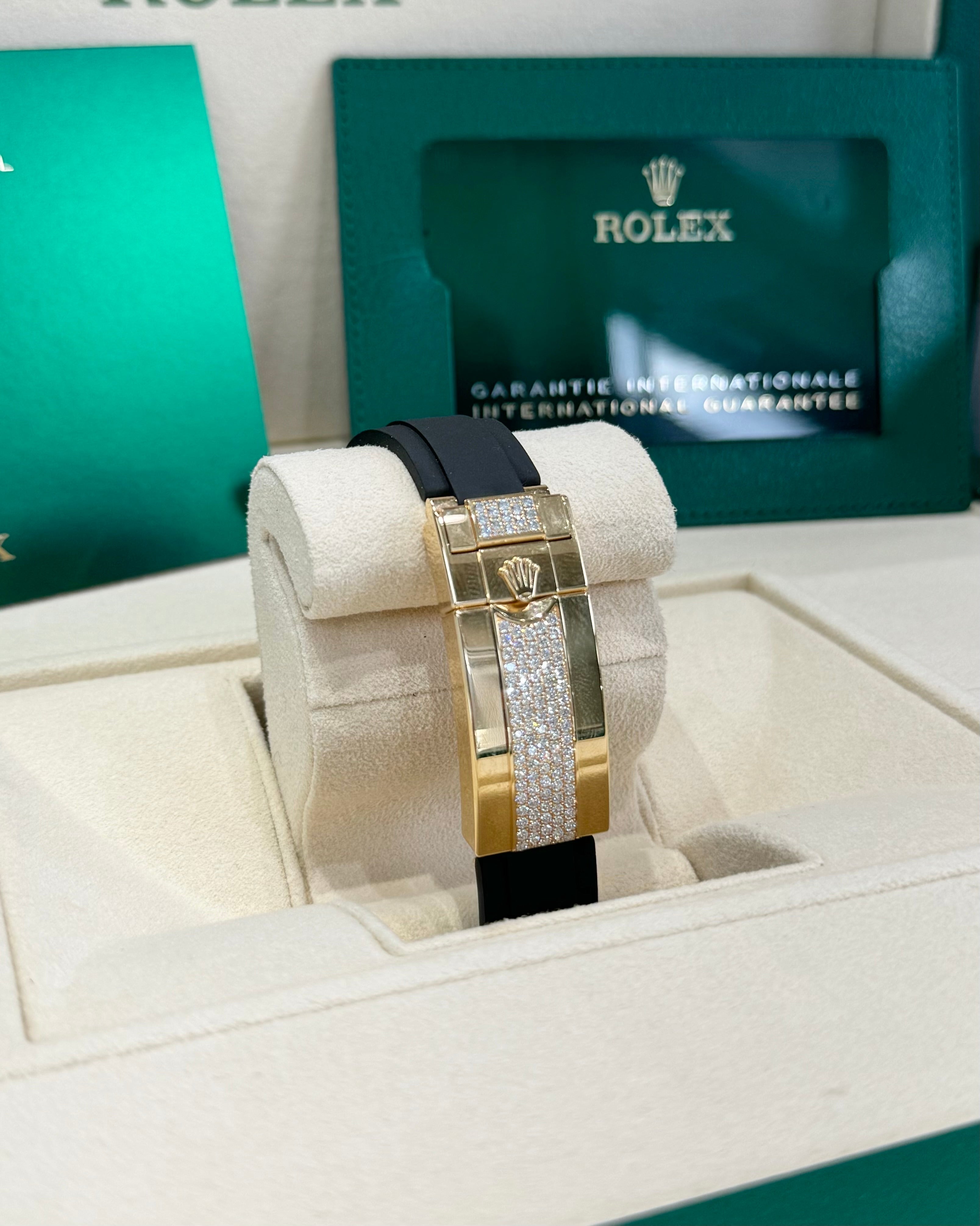 Rolex Yacht-Master 42 226668TBR Black Dial Watch