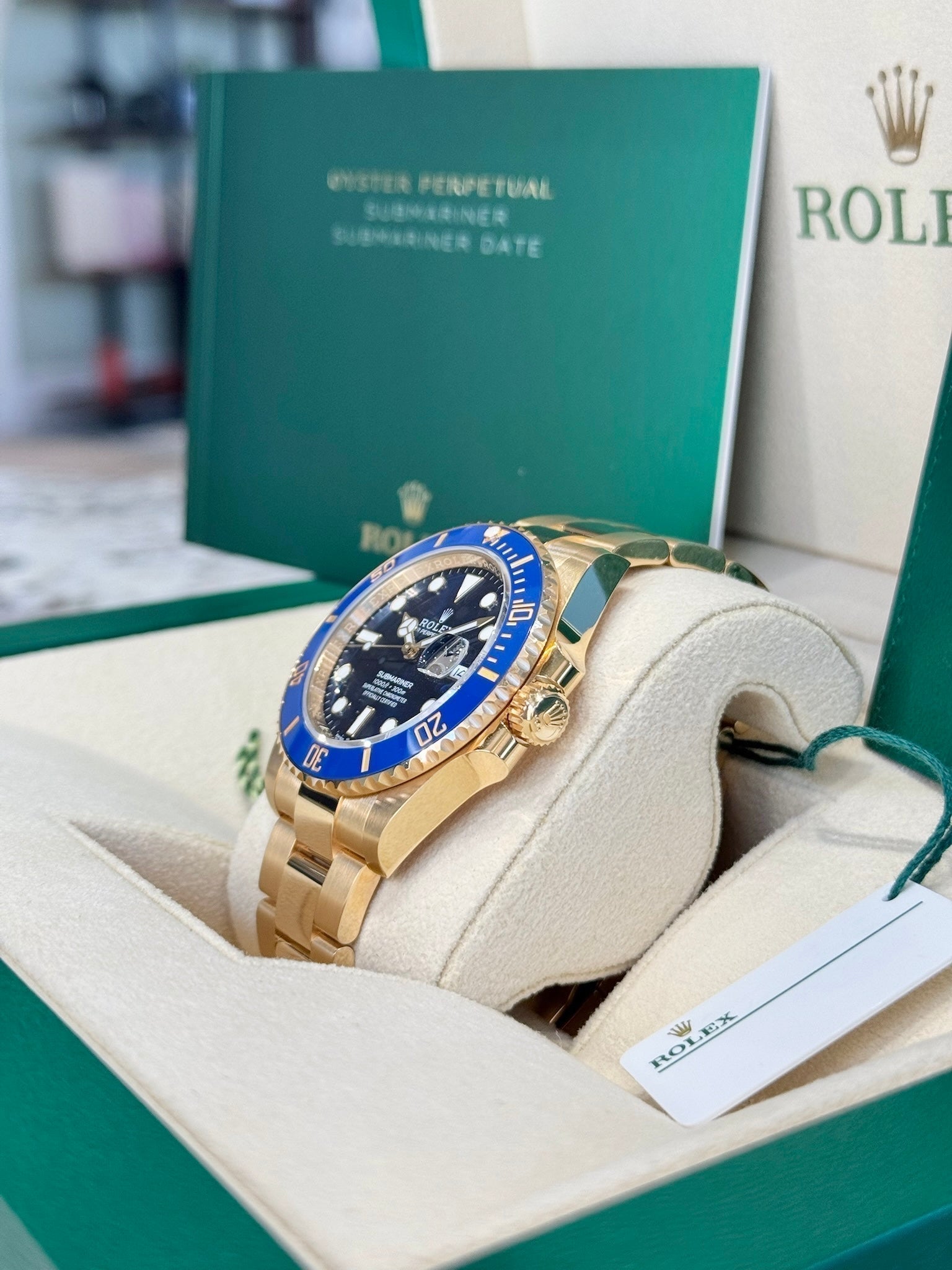 Rolex Submariner 41 126618LB Blue Dial Watch