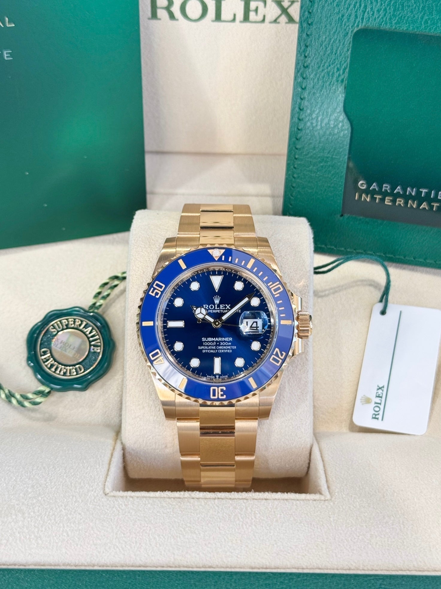 Rolex Submariner 41 126618LB Blue Dial Watch