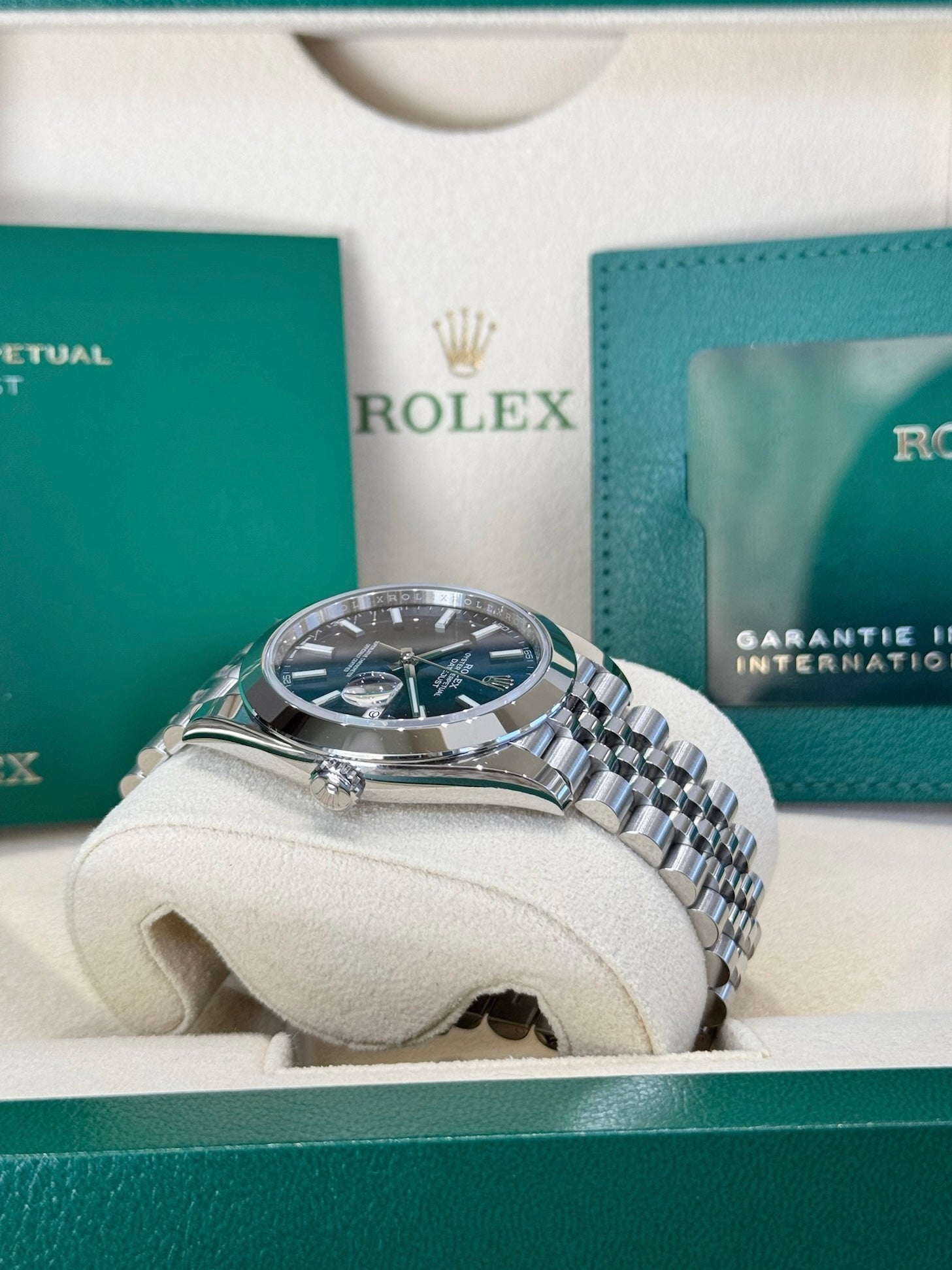 Rolex Datejust 41 126300 Blue Dial Watch
