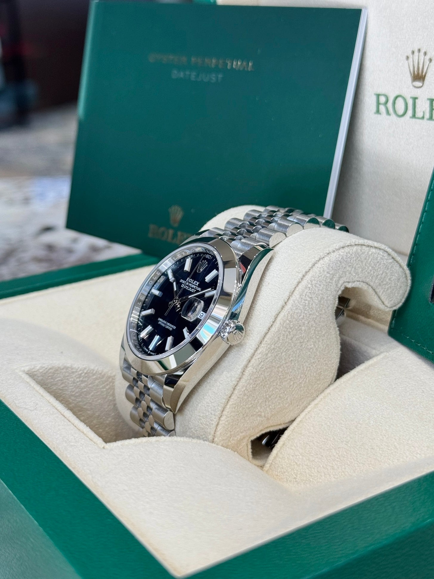 Rolex Datejust 41 126300 Blue Dial Watch