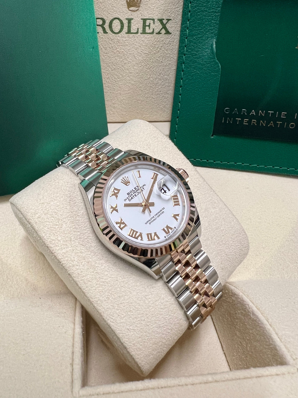 Rolex Datejust 28 279171 White Dial Watch