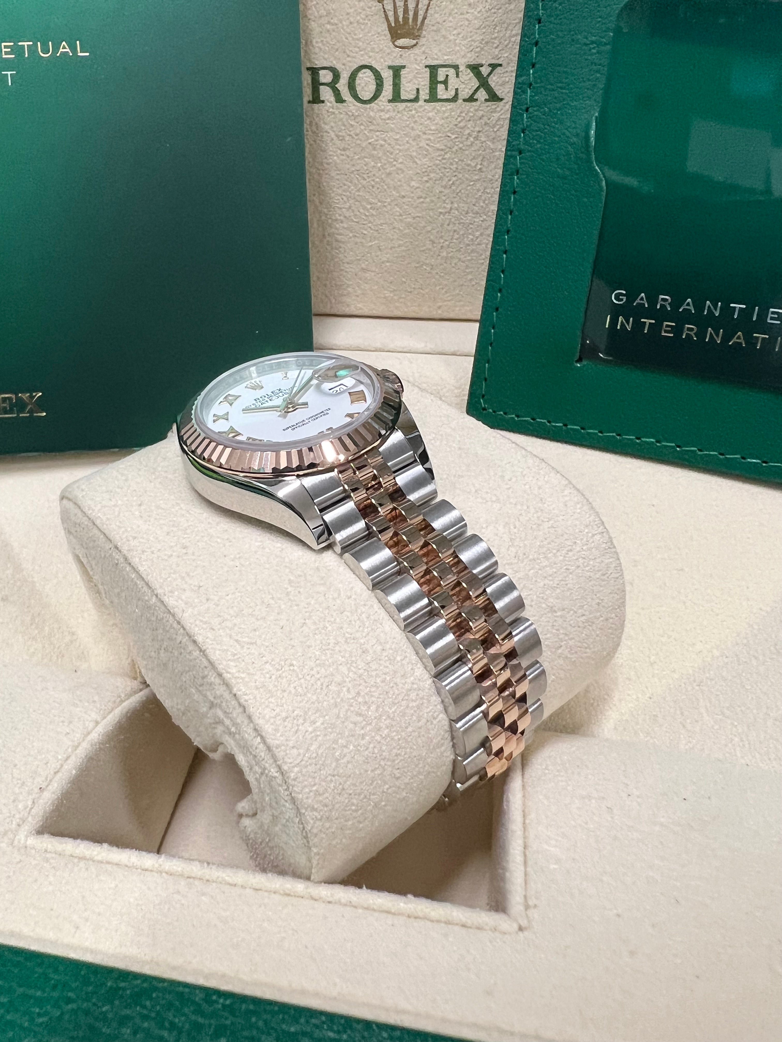 Rolex Datejust 28 279171 White Dial Watch