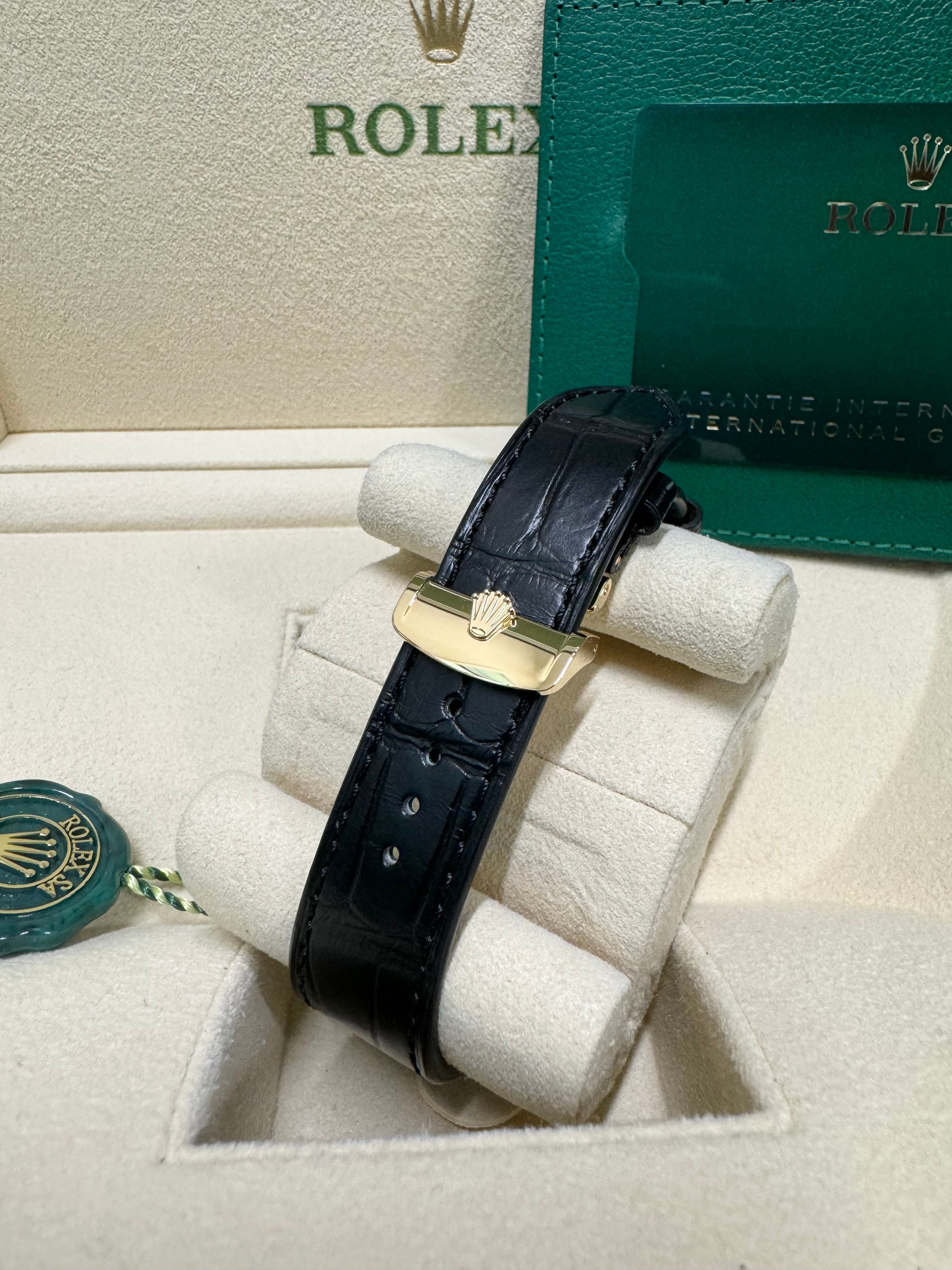 Rolex 1908 39 52508 Black Dial Watch