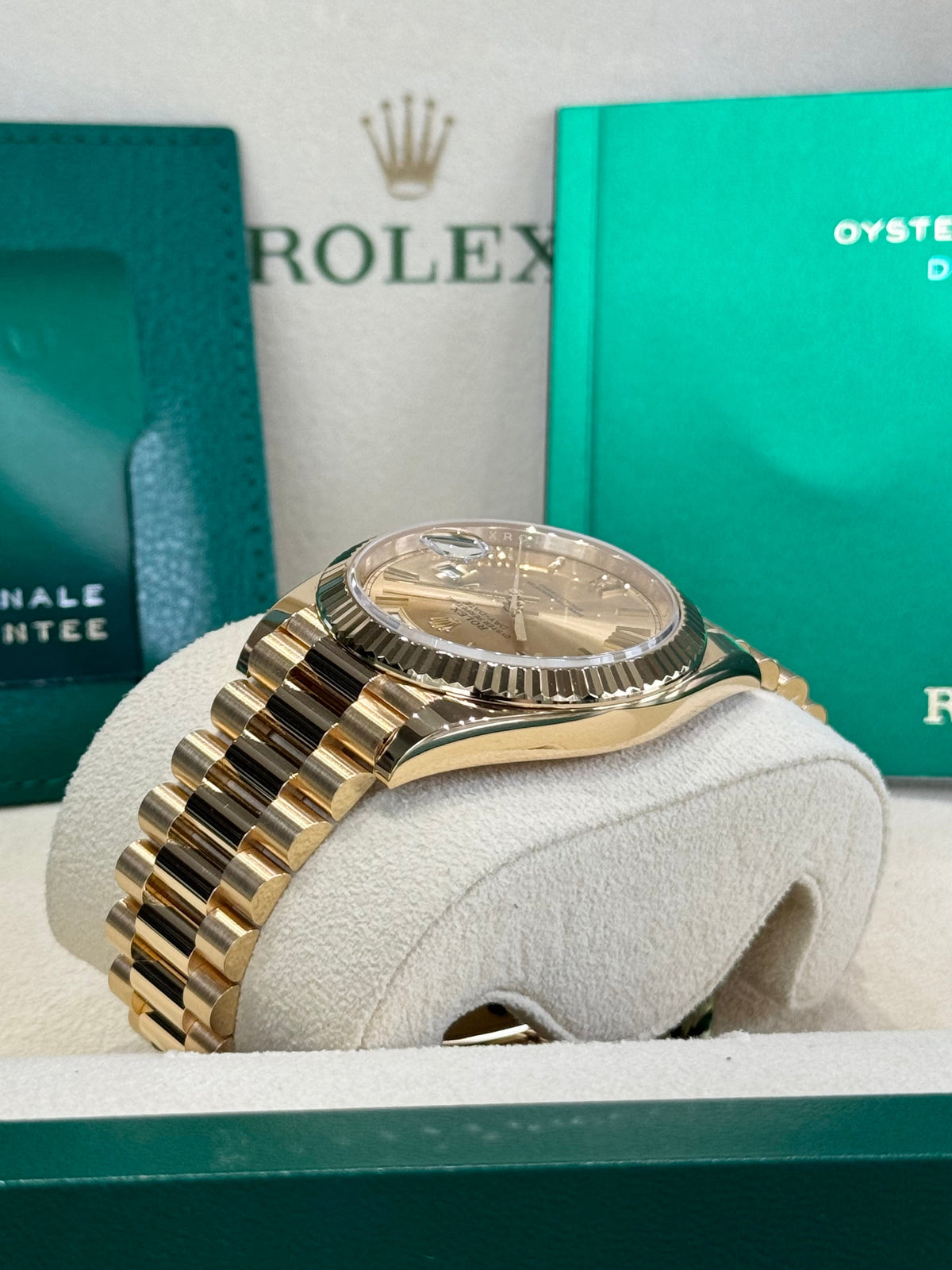 Rolex Day-Date 40 228238 Champagne Dial Watch