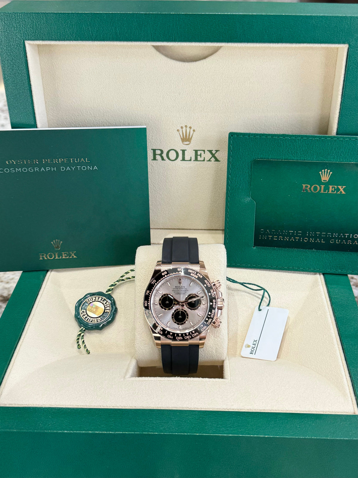 Rolex Daytona 40 126515LN Sundust Dial Watch