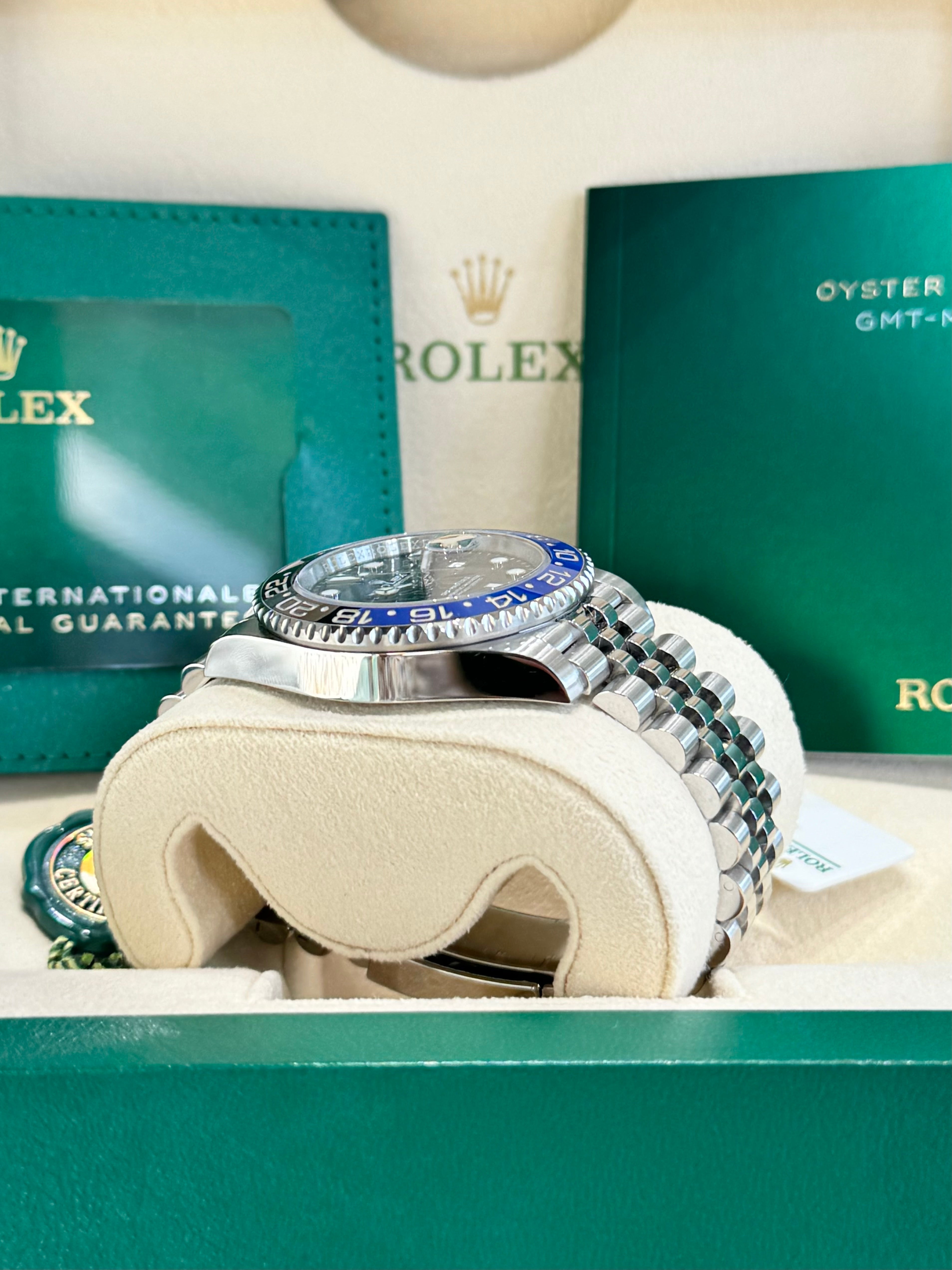 Rolex GMT-Master II 40 126710BLNR Black Dial Watch