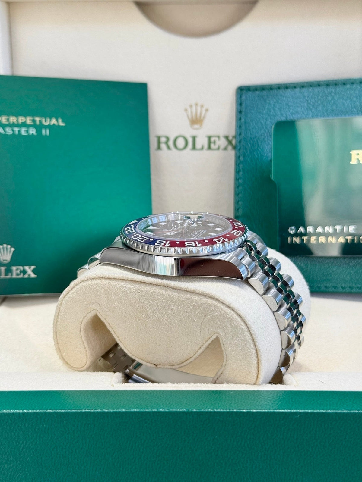 Rolex GMT-Master II 40 126710BLRO Black Dial Watch