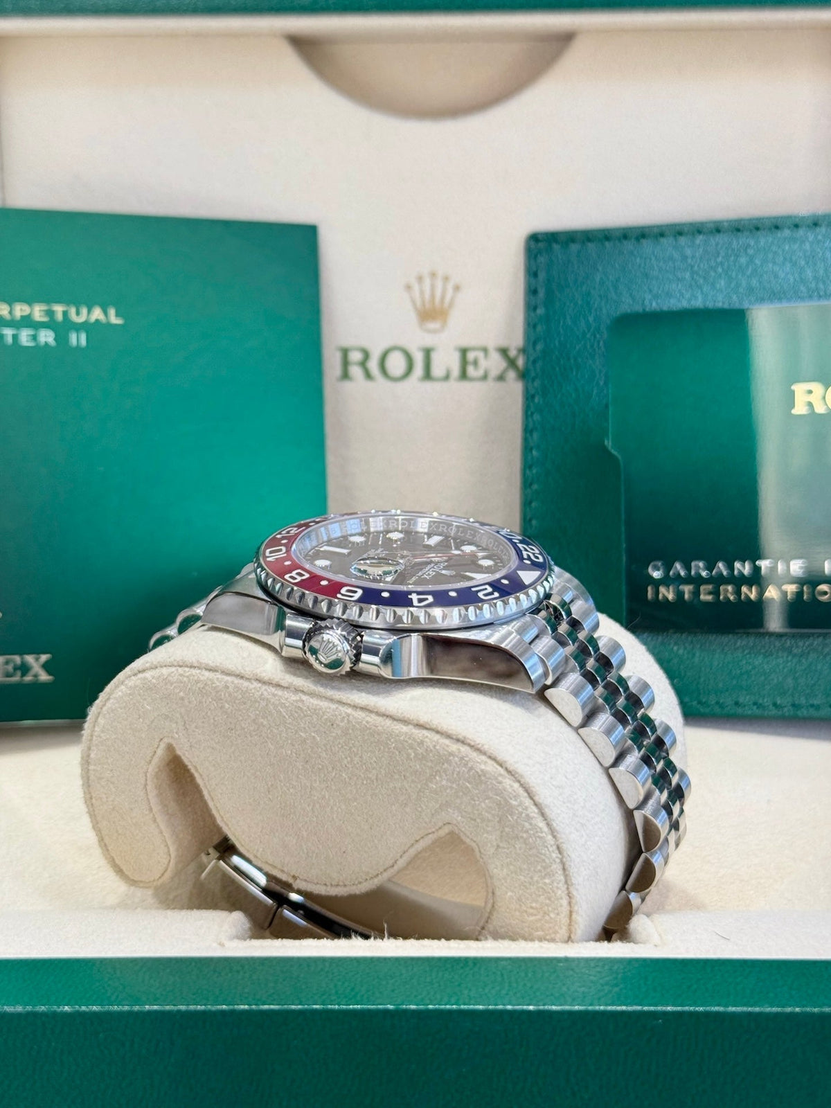 Rolex GMT-Master II 40 126710BLRO Black Dial Watch