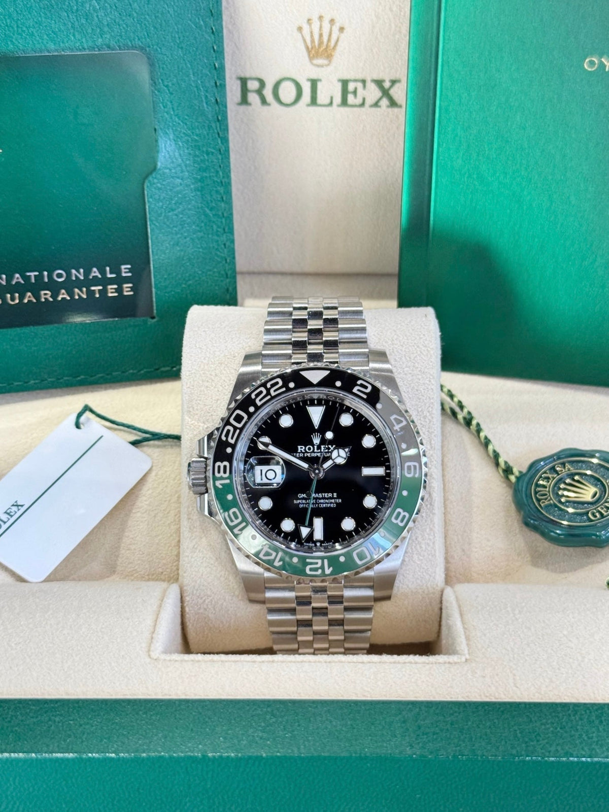 Rolex GMT-Master II 40 126720VTNR Black Dial Watch