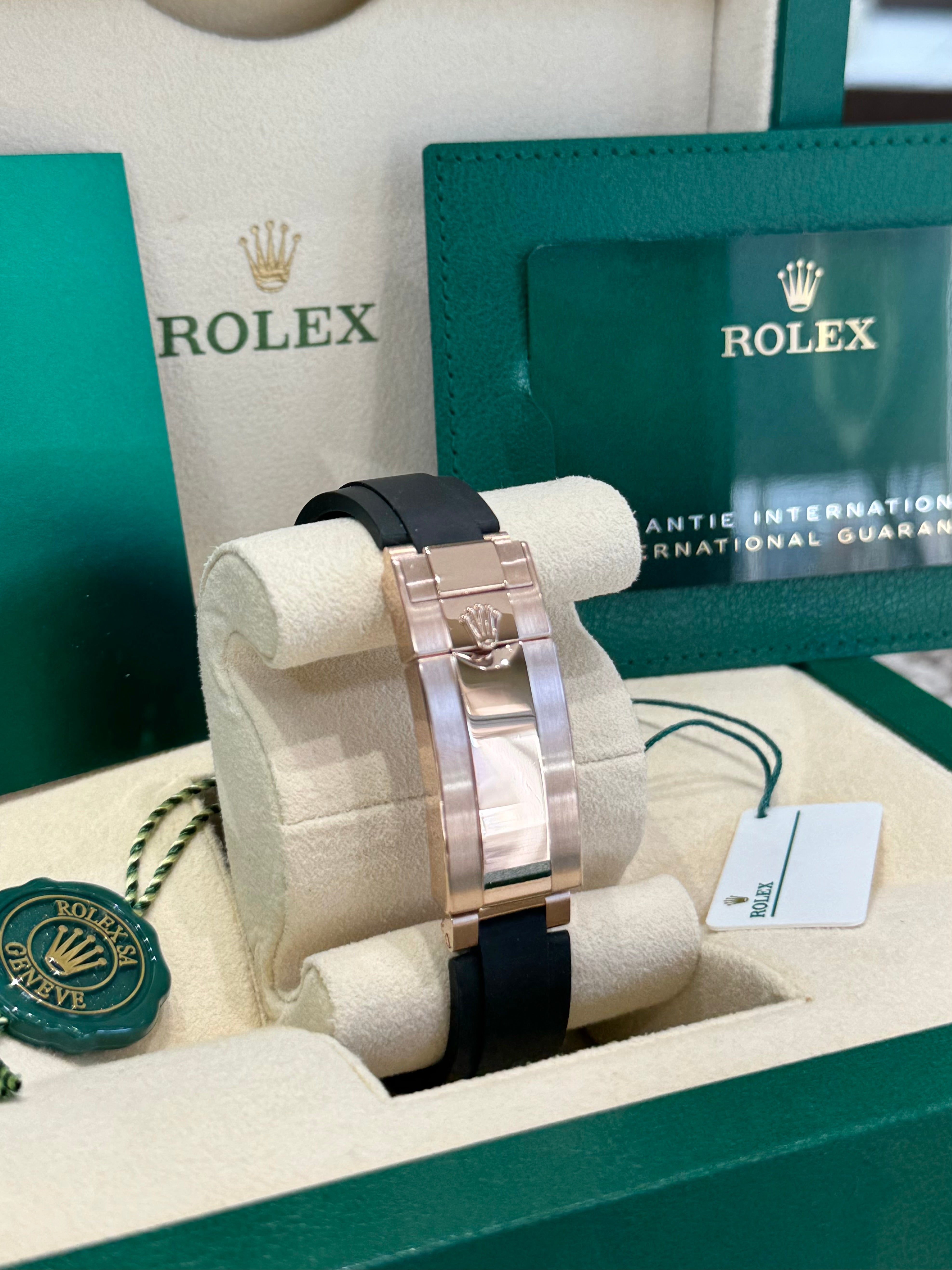 Rolex Yacht-Master 40 126655 Diamond Pave Dial Watch
