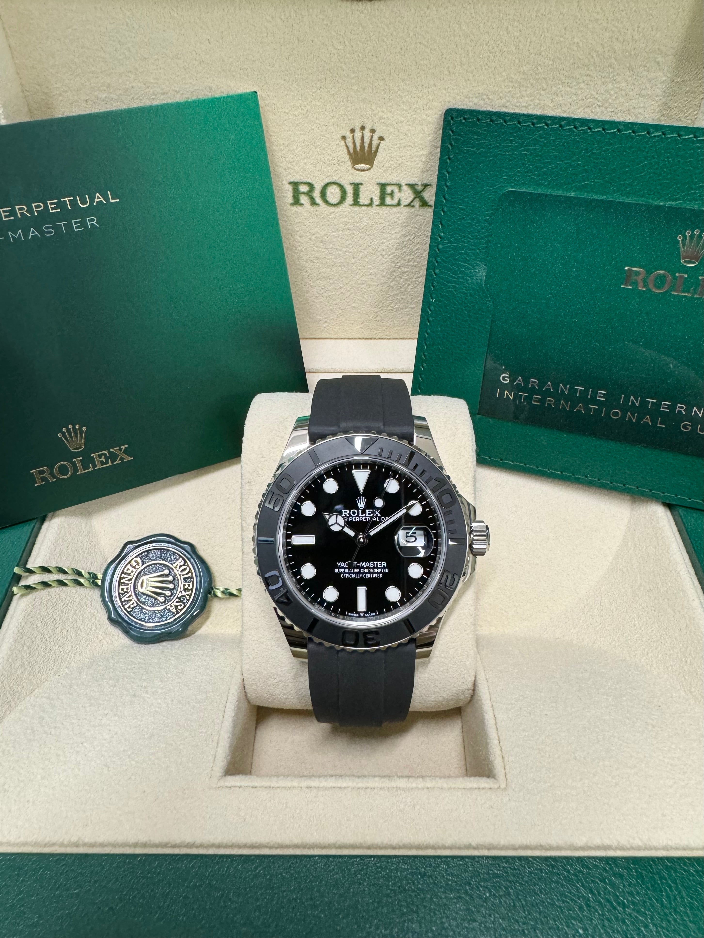 Rolex Yacht-Master 42 226659 Black Dial Watch