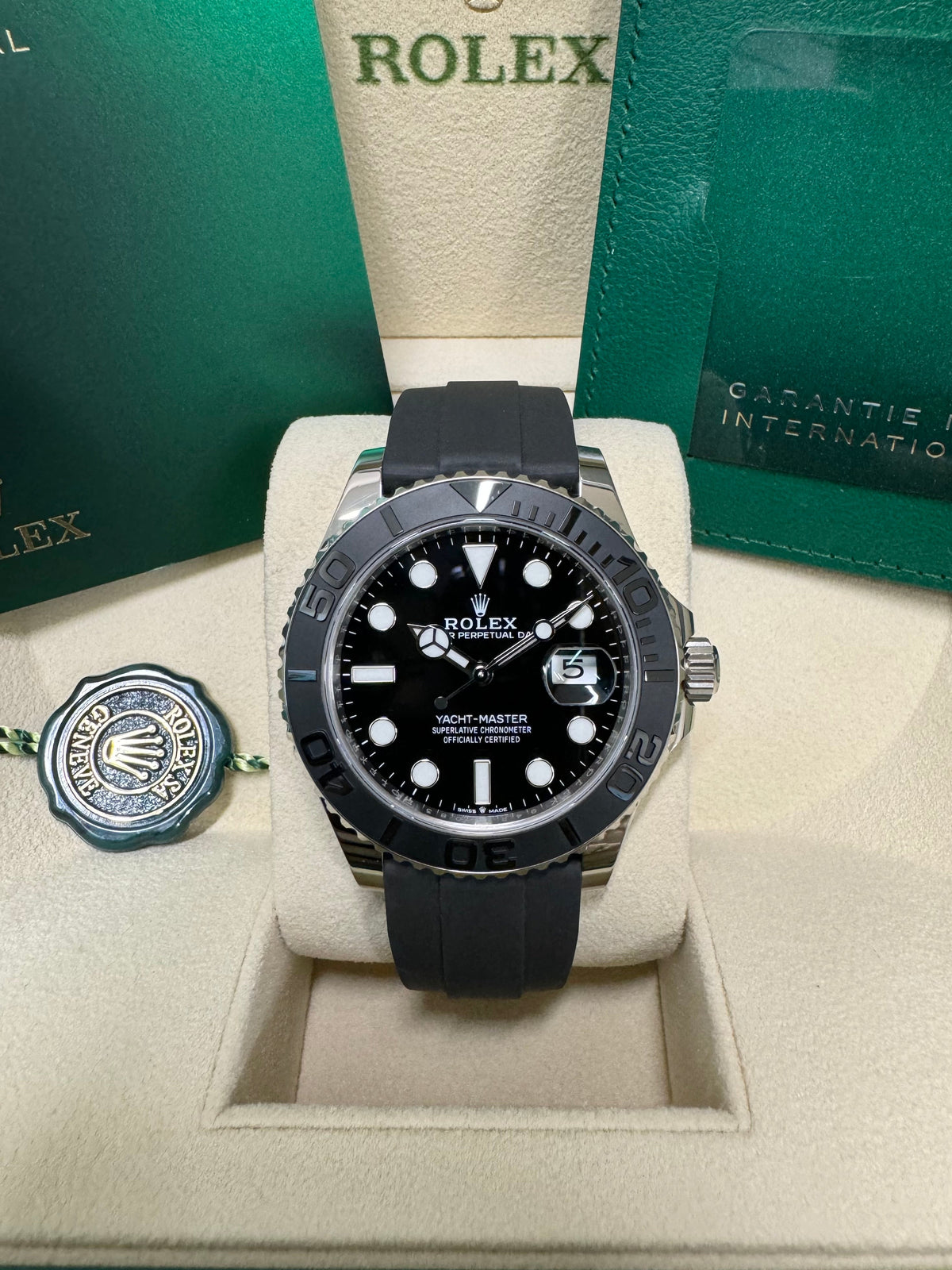 Rolex Yacht-Master 42 226659 Black Dial Watch