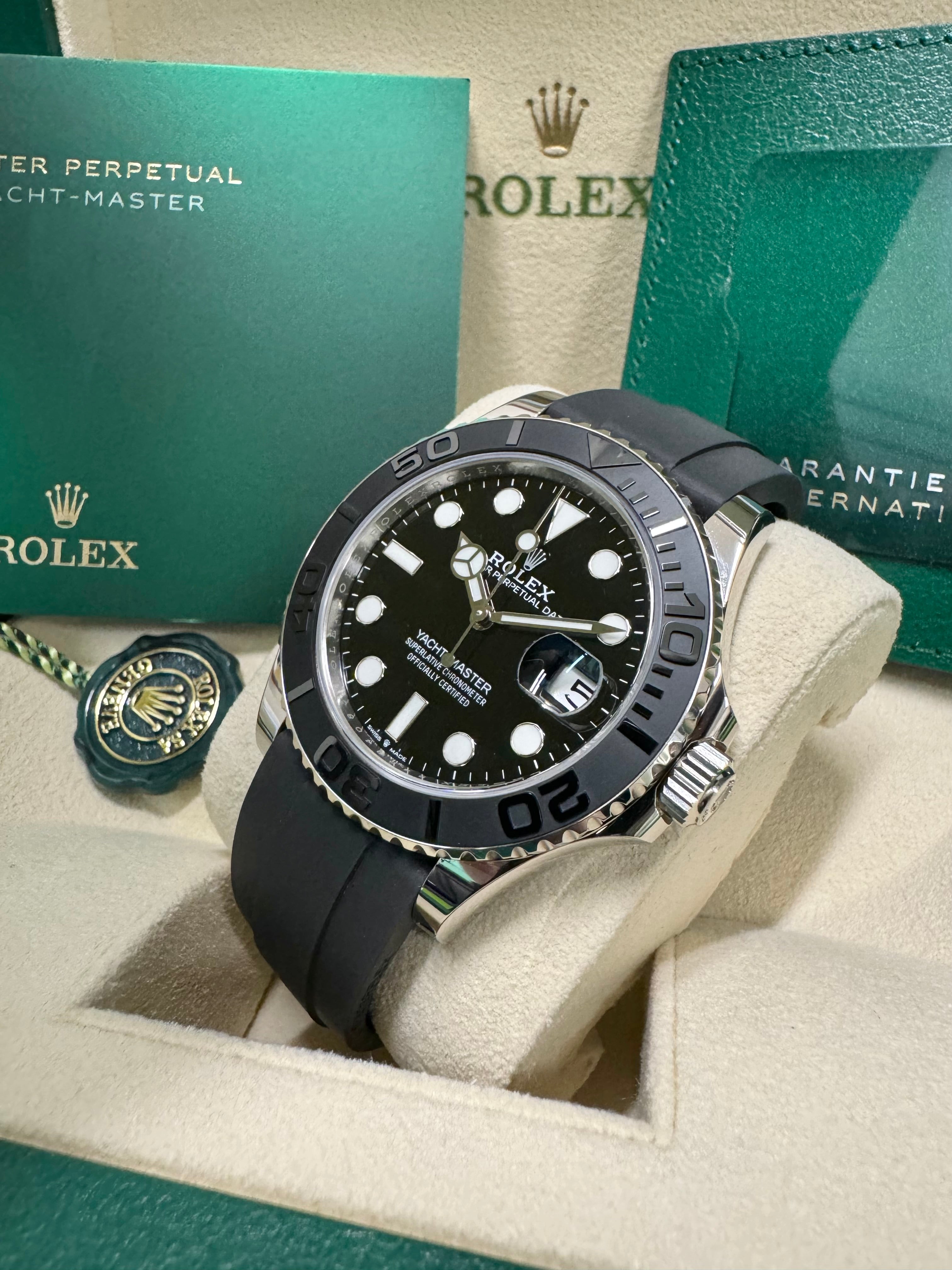 Rolex Yacht-Master 42 226659 Black Dial Watch