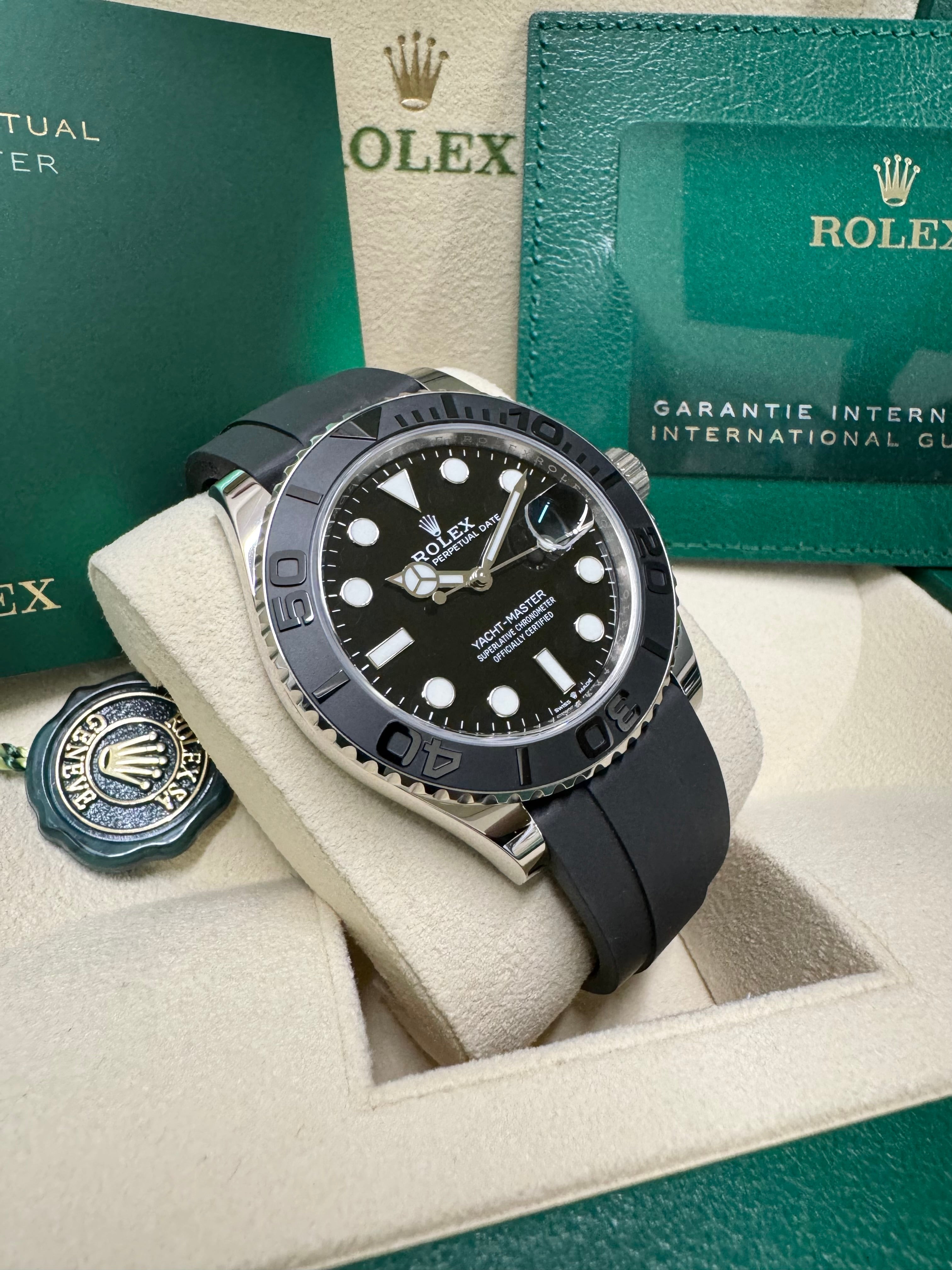Rolex Yacht-Master 42 226659 Black Dial Watch